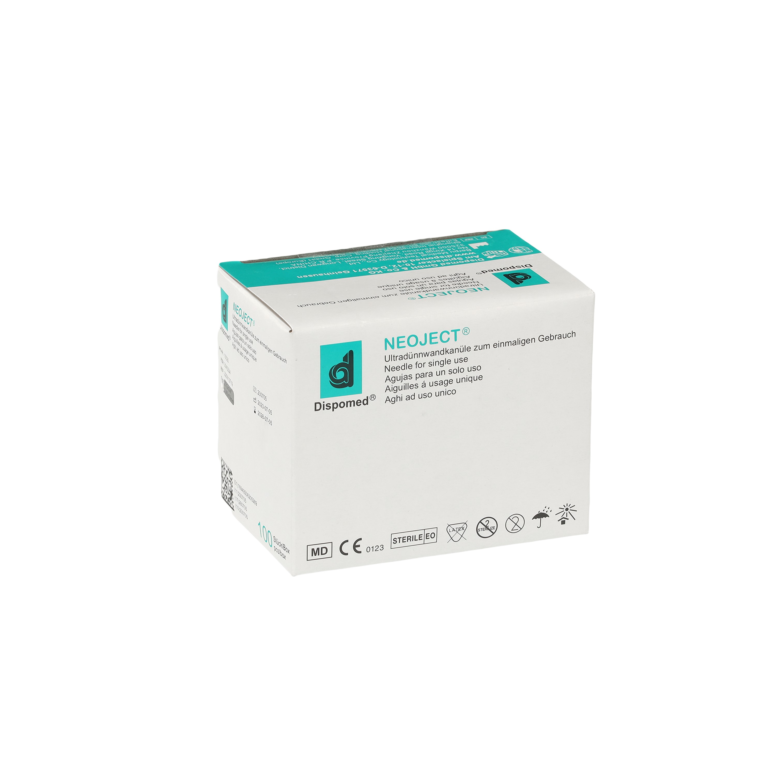 Dispomed® Neoject® Standard Kanülen Nr. 20 / 27G | Farbe: Grau | Packung á 100 Stück
