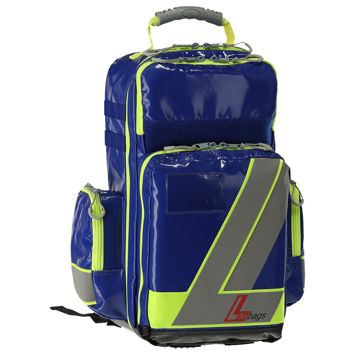 LifeBags® Notfallrucksack Large aus BagsTEX-Plane | Farbe: Blau
