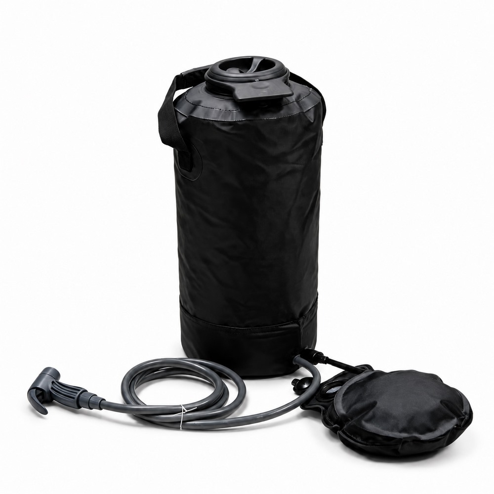 LESS® Dusche mit Fußpumpe