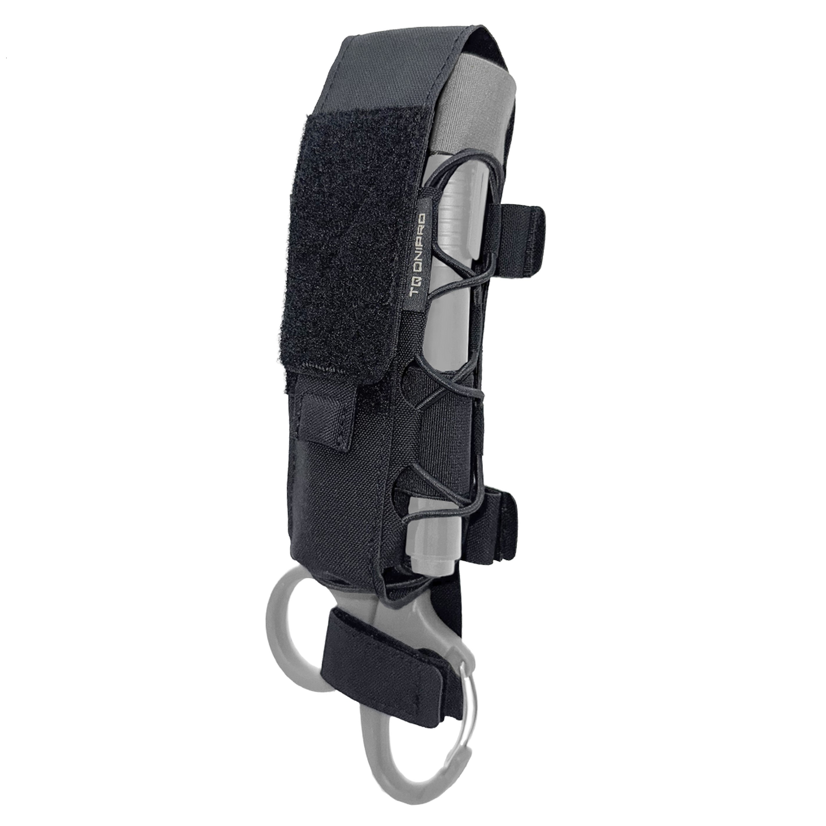TQ DNIPRO™ Tourniquet Pouch mit Flap-Top und C-Hook Clip | Modell: 2 | Farbe: Black
