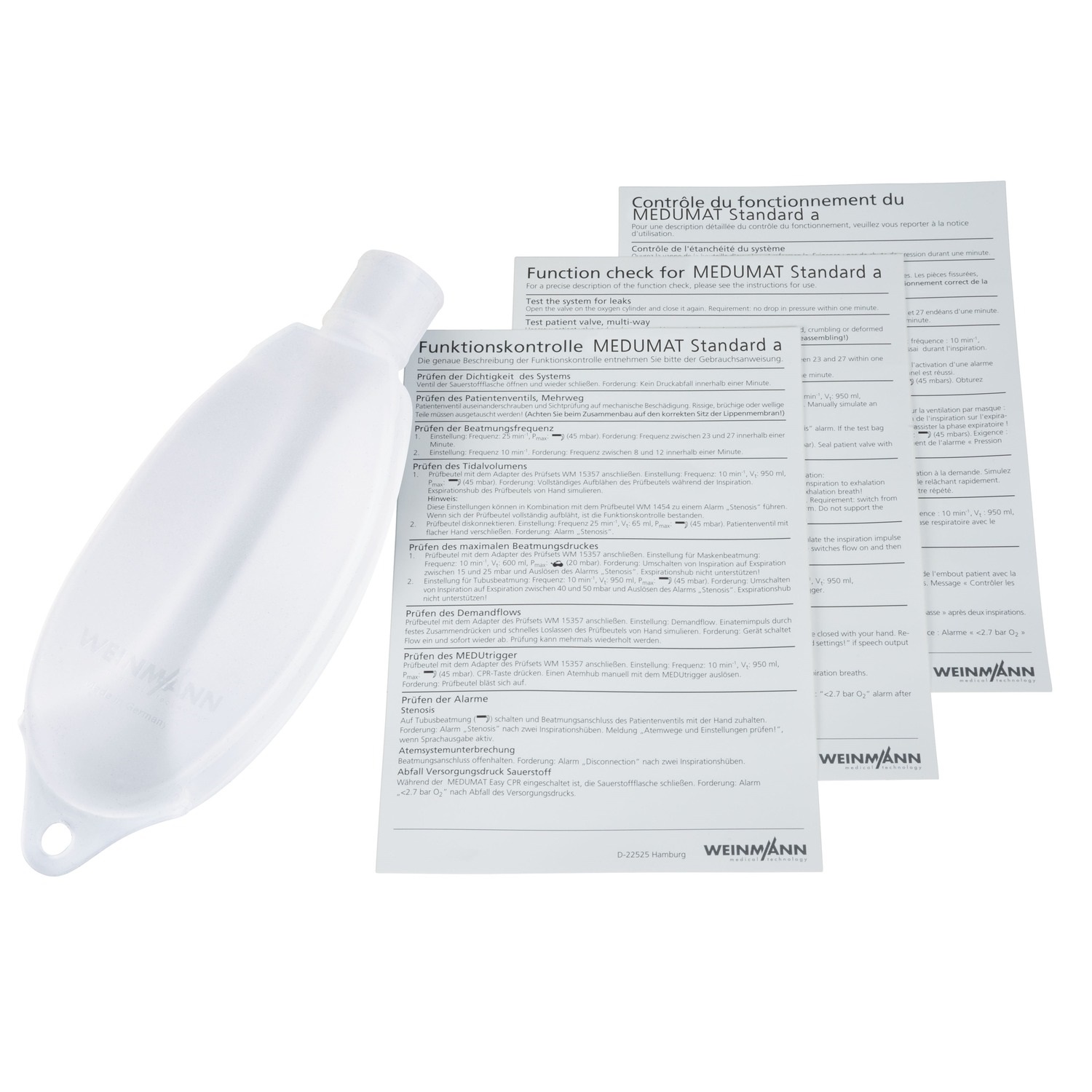 Weinmann Prüfset für MEDUMAT Standard a