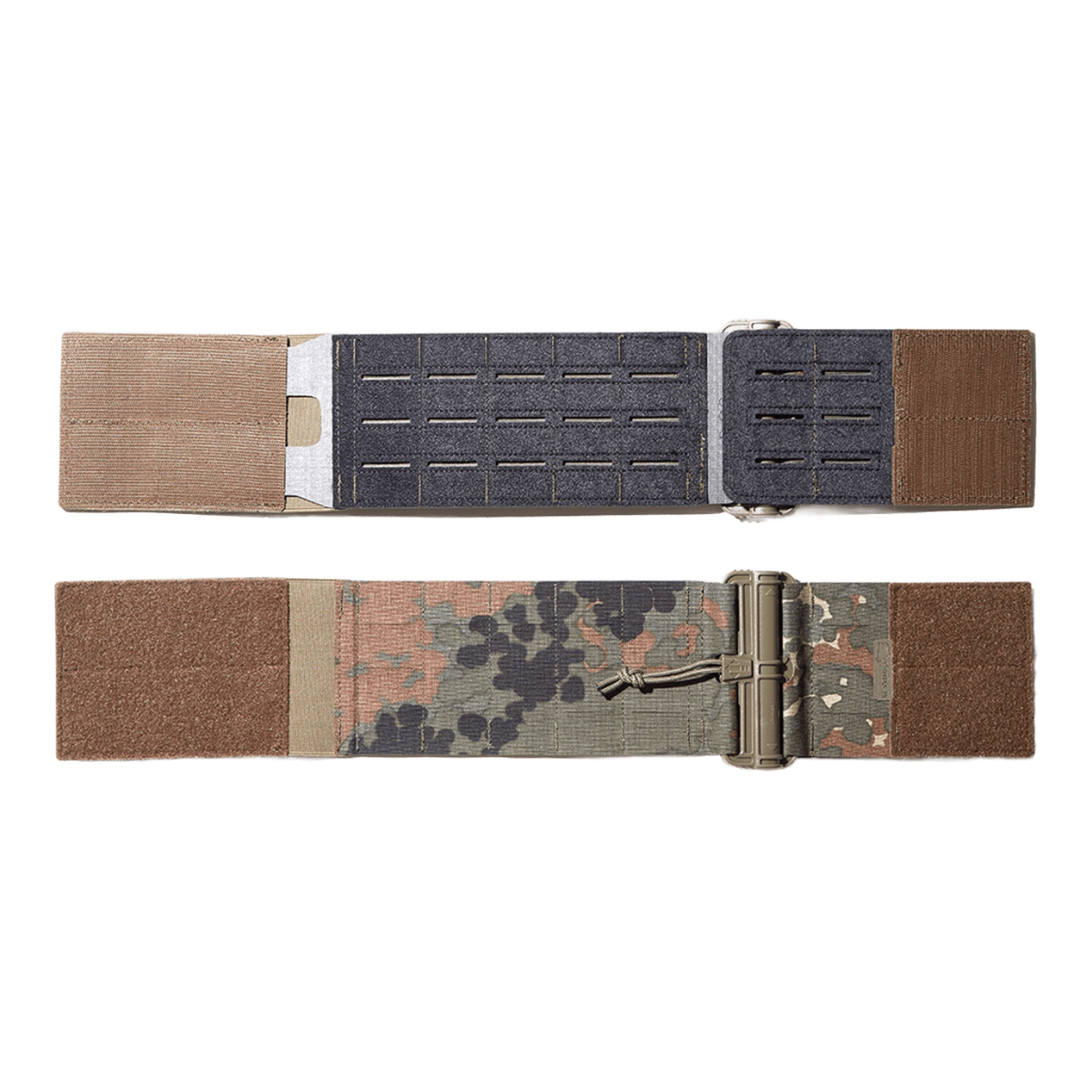 TERRA B® Skeleton Cummerbund Set mit Quick Release | Farbe: Flecktarn | Größe 4: 38 cm