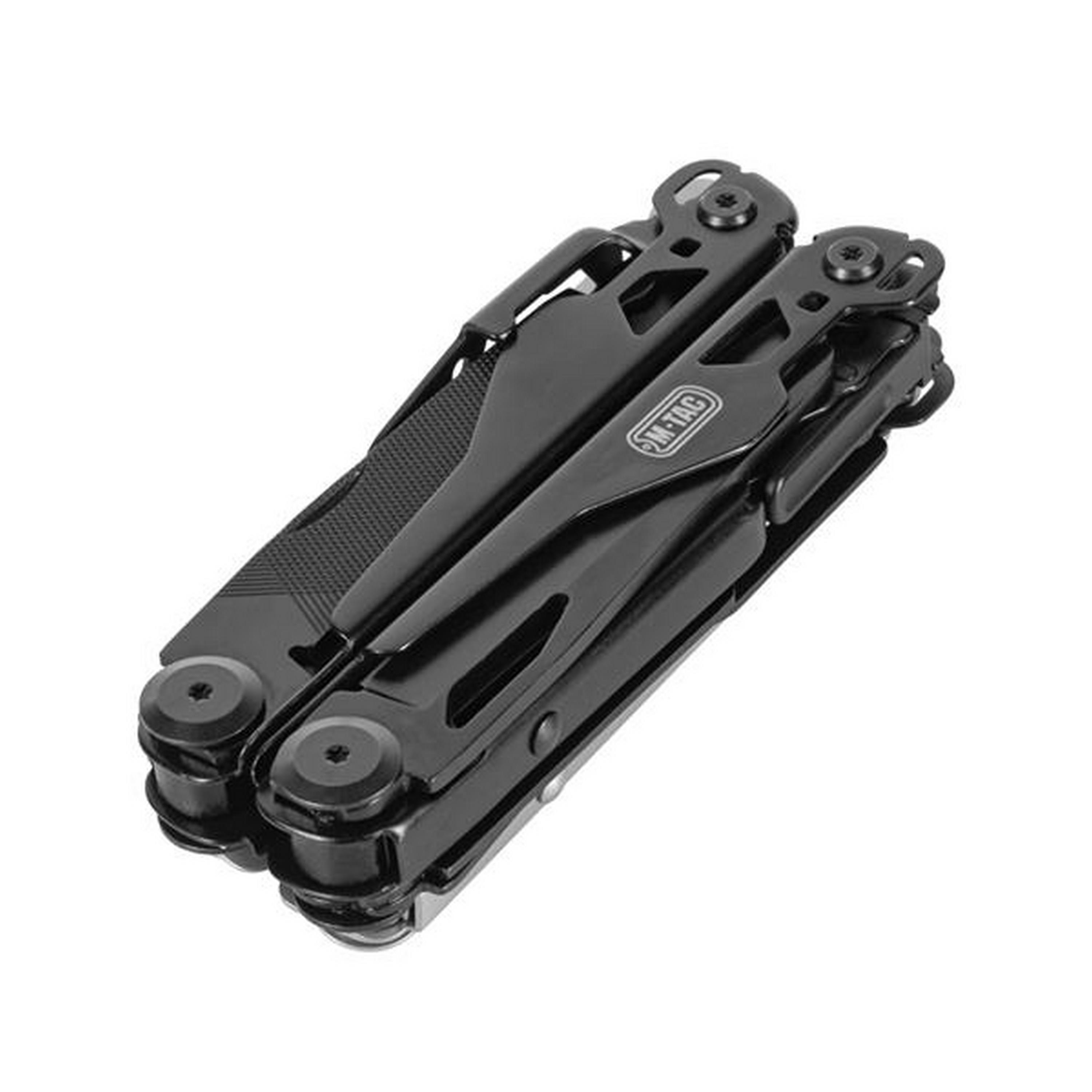 M-TAC® Multitool aus Edelstahl mit Nylon-Tasche | Typ 9 | Farbe: Black