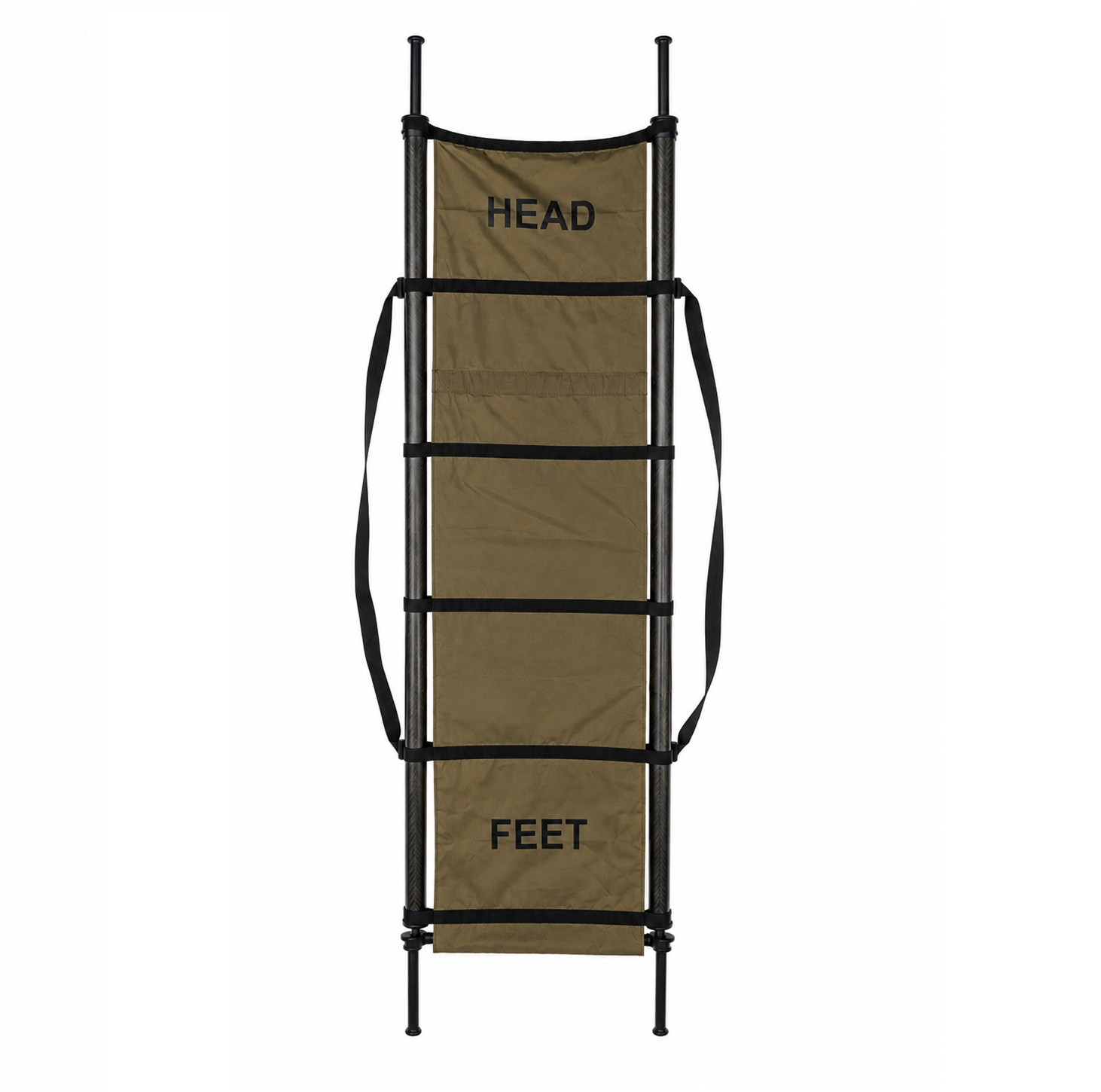 Mediwear EVA23S Tactical Evacuation Litter / Teleskopierbare Evakuierungstrage | Material: Carbonfaser | Farbe: Oliv