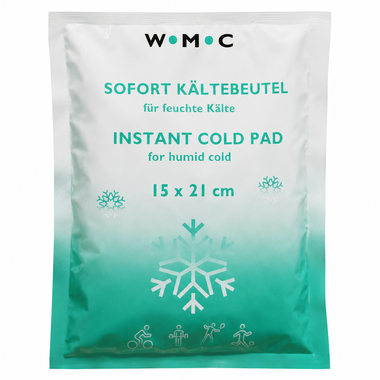 WMC Kälte-Sofortkompresse | Größe: 15 x 21 cm | Packung á 10 Stück