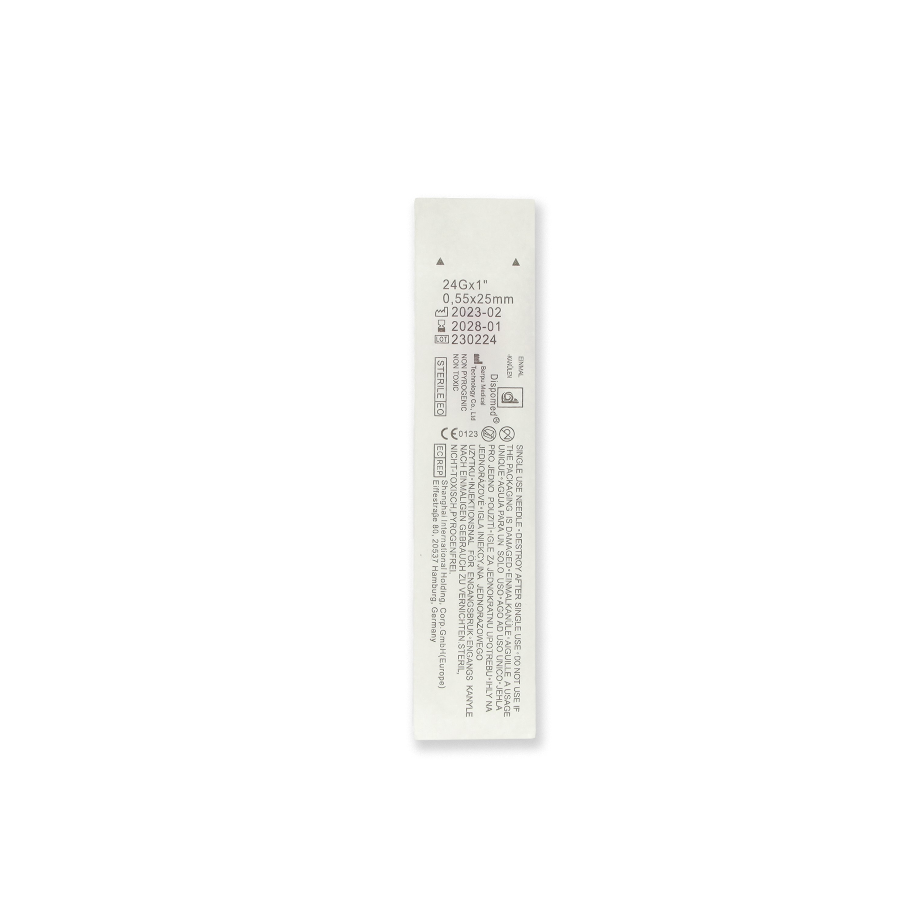 Dispomed® Neoject® Standard Kanülen Nr. 17 / 24G | Farbe: Rosa | Packung á 100 Stück
