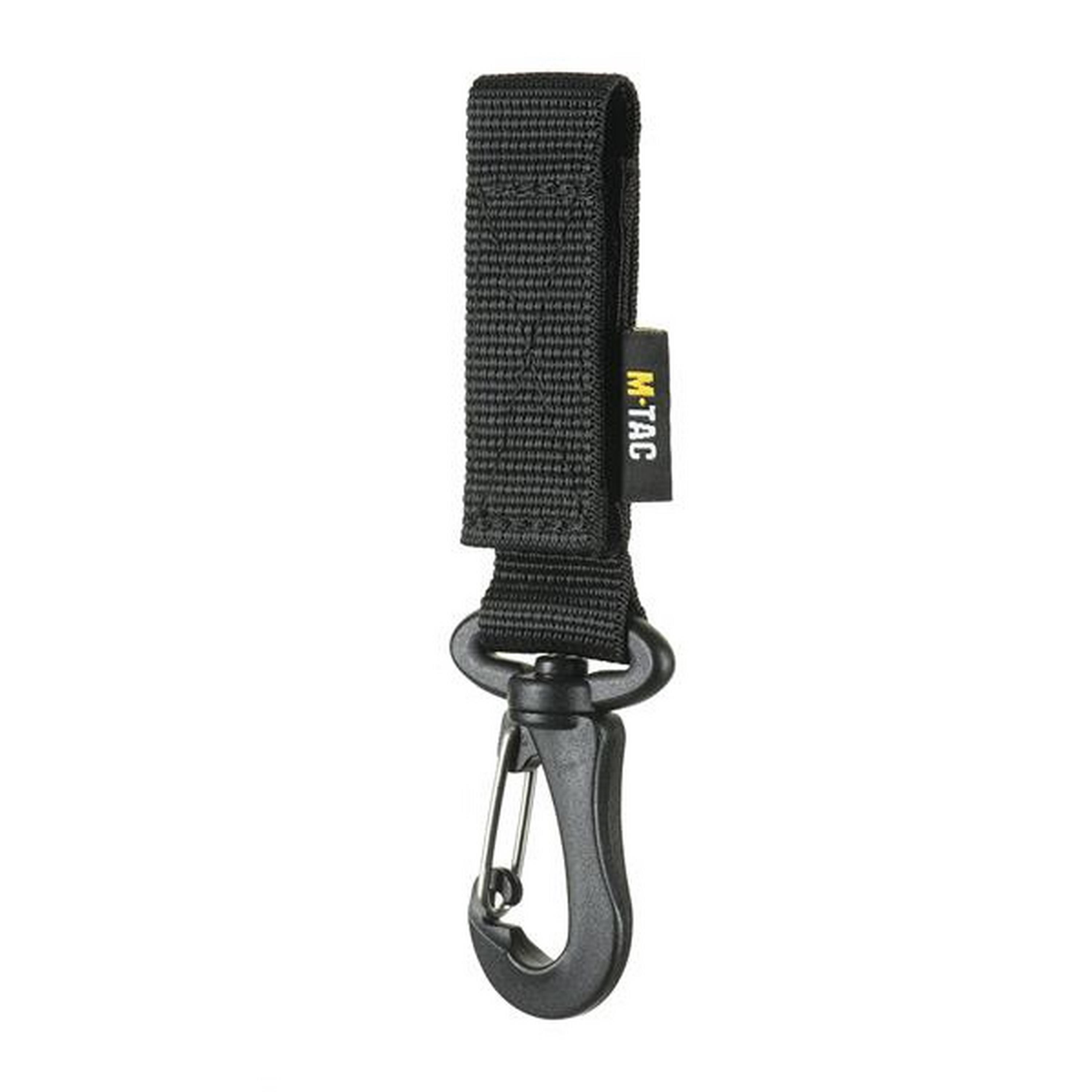 M-TAC® Karabinerhalterung mit Klett und MOLLE-Befestigung | Farbe: Black
