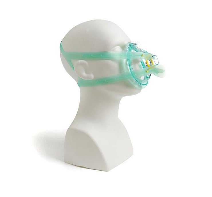 AEROtube® Kopfbänderung für CPAP-/ NIV-Masken | Silikonband | Klar