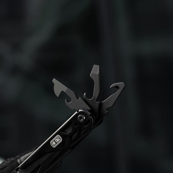 M-TAC® Multitool aus Edelstahl mit Nylon-Tasche | Typ 9 | Farbe: Black