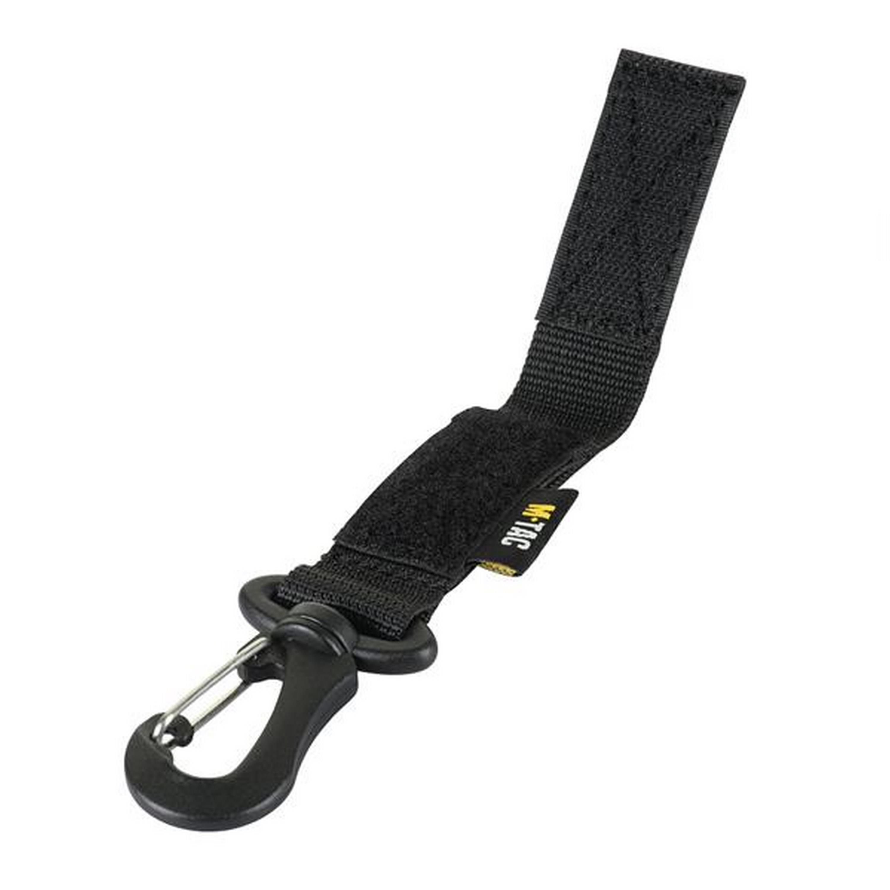 M-TAC® Karabinerhalterung mit Klett und MOLLE-Befestigung | Farbe: Black