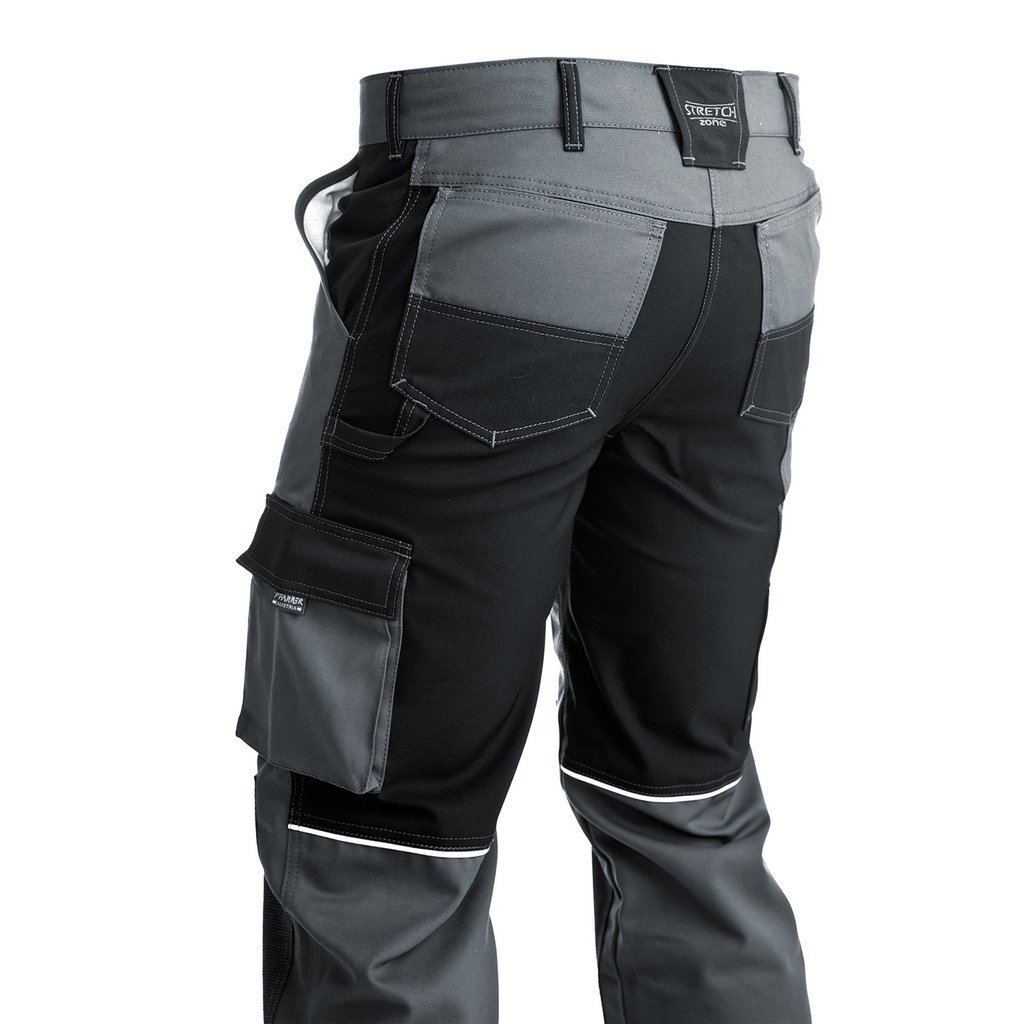 PFANNER® StretchZone® Canvas Hose | Farbe: Grau / Schwarz