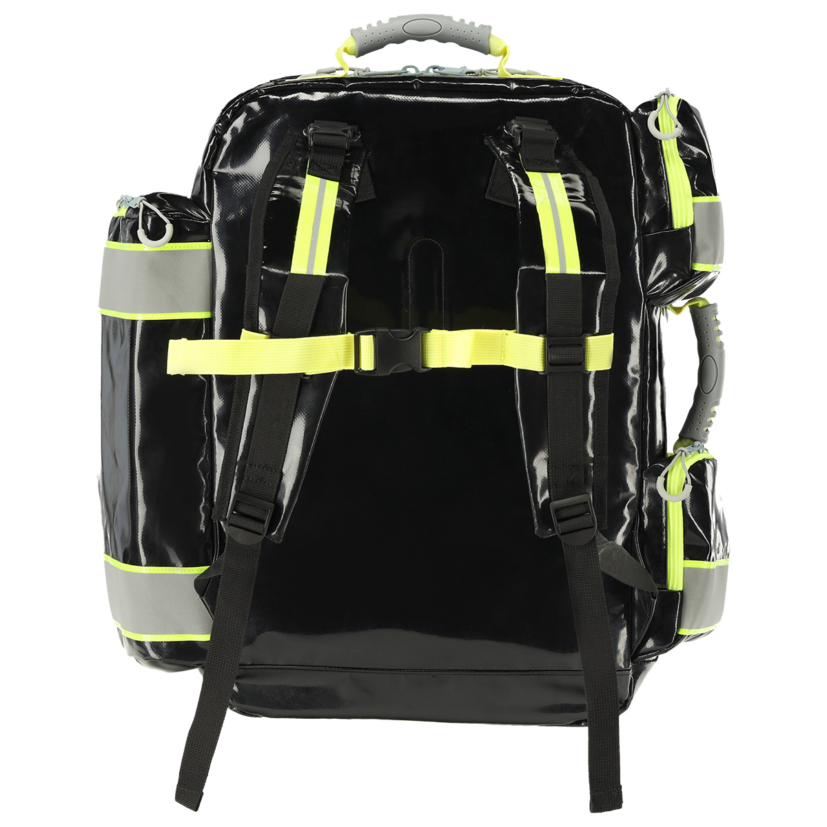 LifeBags® Notfallrucksack X-Large aus BagsTEX-Plane | Farbe: Schwarz