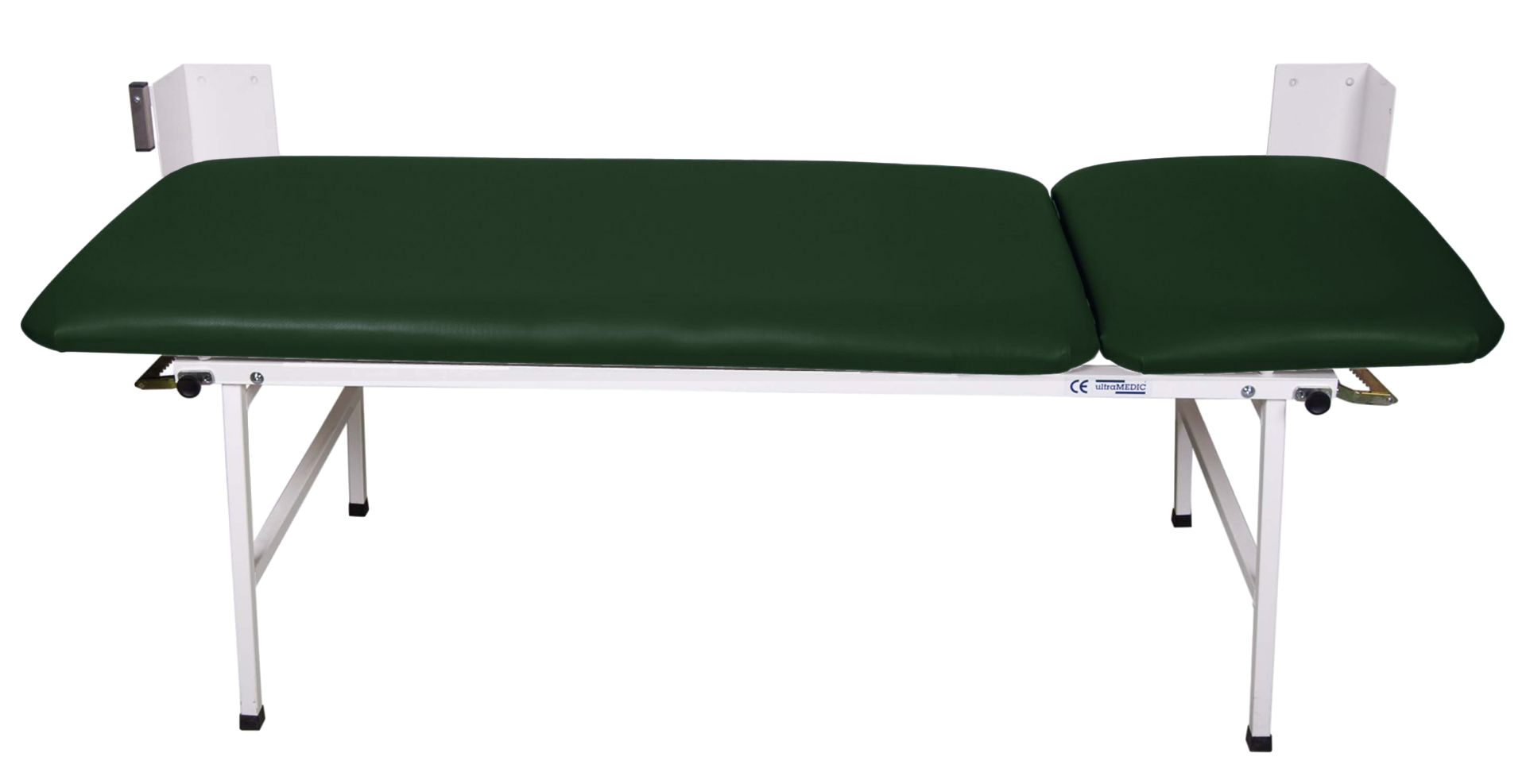 ultraMEDIC® Wandklapp-Ruheraumliege ultraCLAP 200 | Höhe: 68 cm | Farbe: Tannengrün