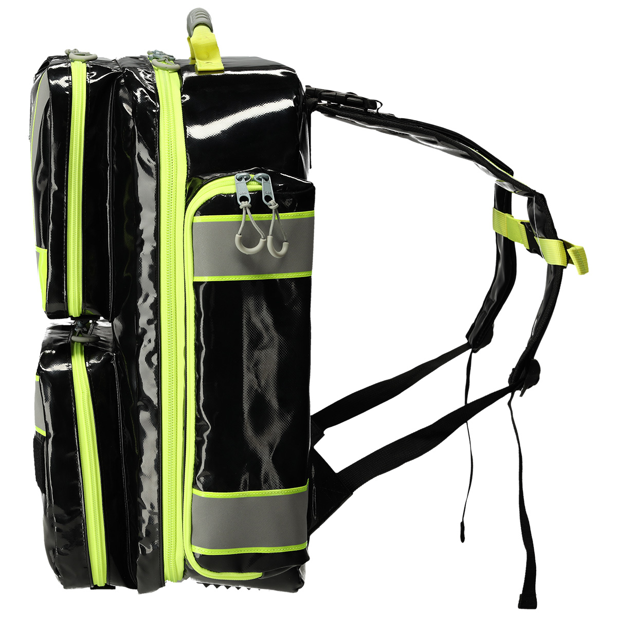 LifeBags® Notfallrucksack X-Large aus BagsTEX-Plane | Farbe: Schwarz