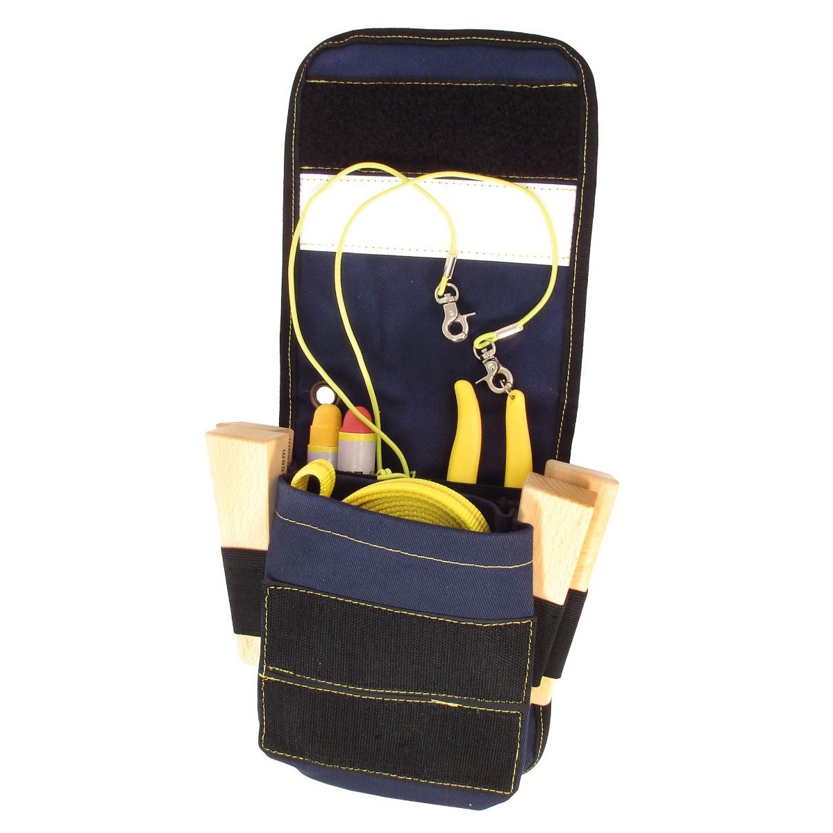 tee-uu® MASTER Holster / Atemschutzholster | Farbe: Blau / Schwarz