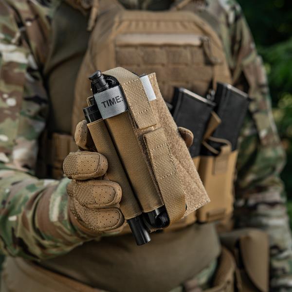 M-TAC® Elastische Tourniquet-Pouch für Plattenträger Gen 5 | Farbe: Coyote
