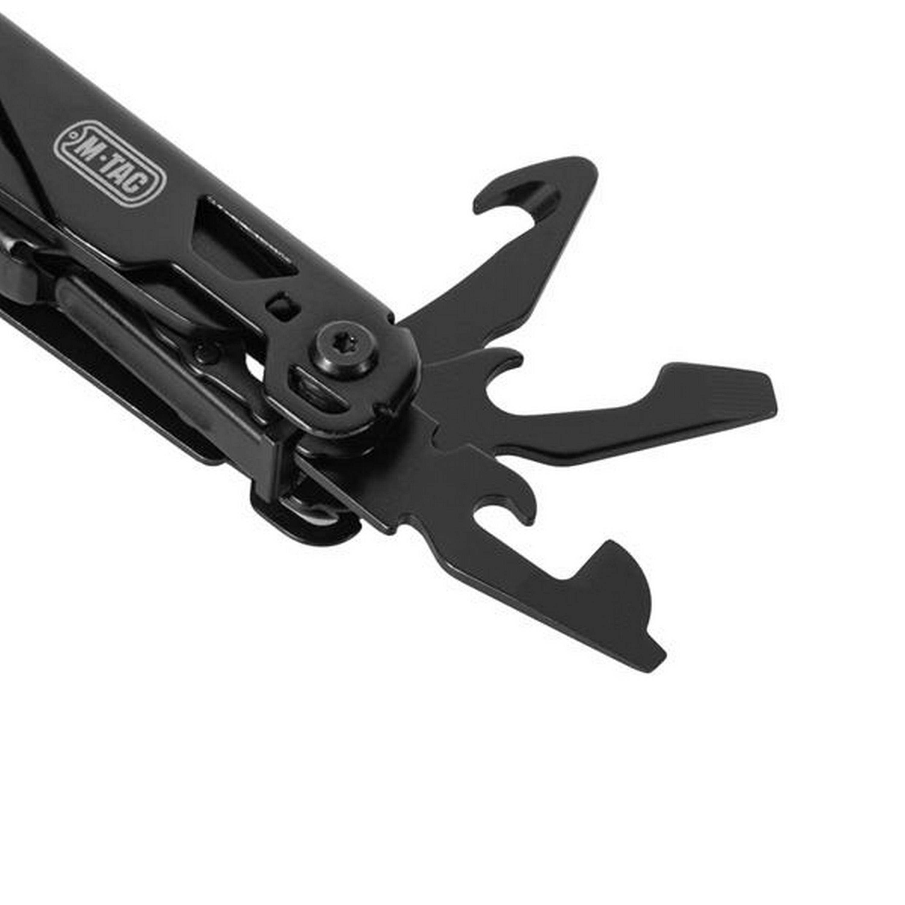 M-TAC® Multitool aus Edelstahl mit Nylon-Tasche | Typ 9 | Farbe: Black