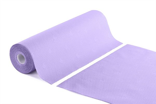 MedixPro Ärzterollen aus Tissue ohne Beschichtung | Größe: 50 cm x 50 m | 6 Rollen | Farbe: Lila