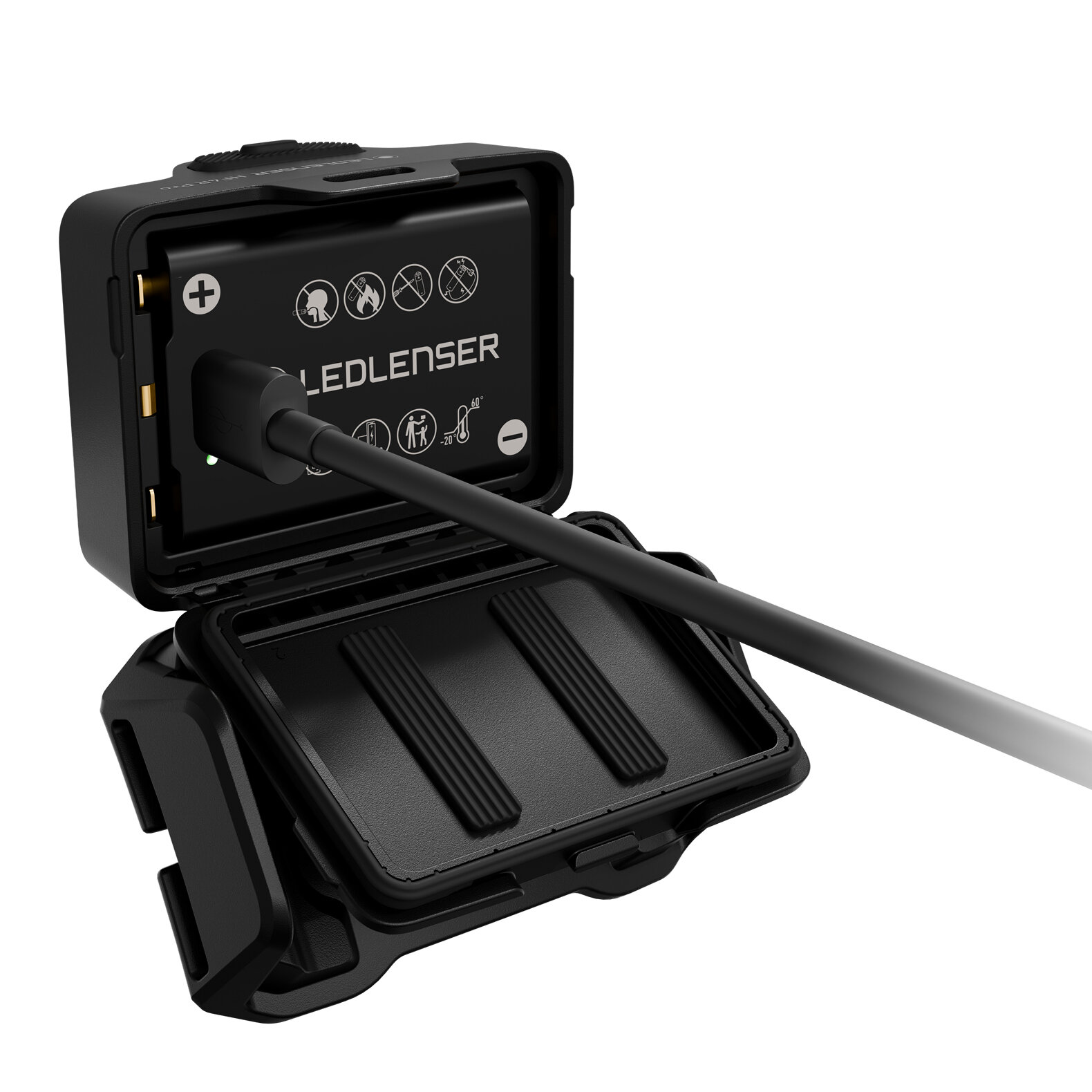 Ledlenser® HF4R Pro LED Stirnlampe | 650 Lumen | Farbe: Schwarz