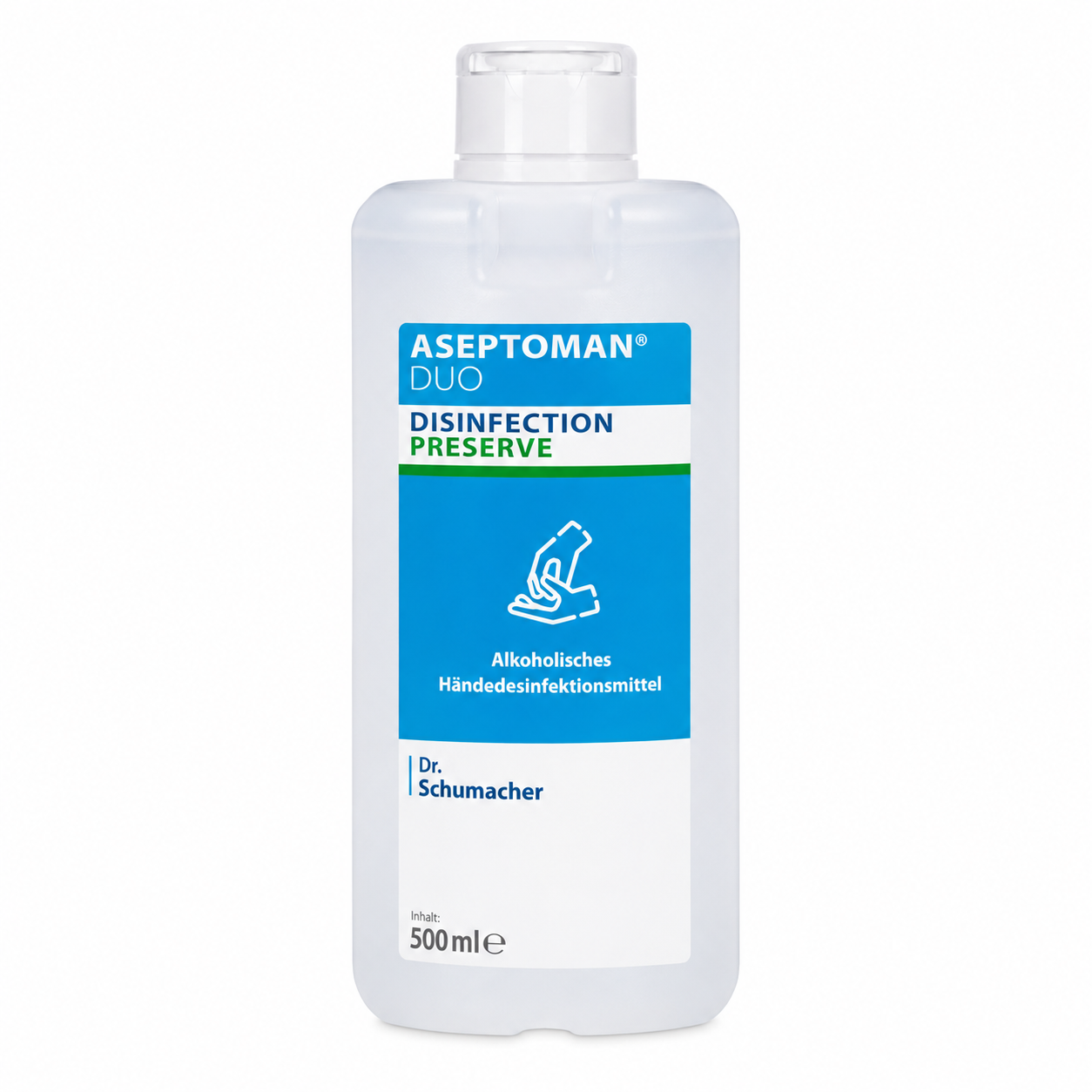 Dr. Schumacher ASEPTOMAN® med Händedesinfektionsmittel | 500 ml Flasche