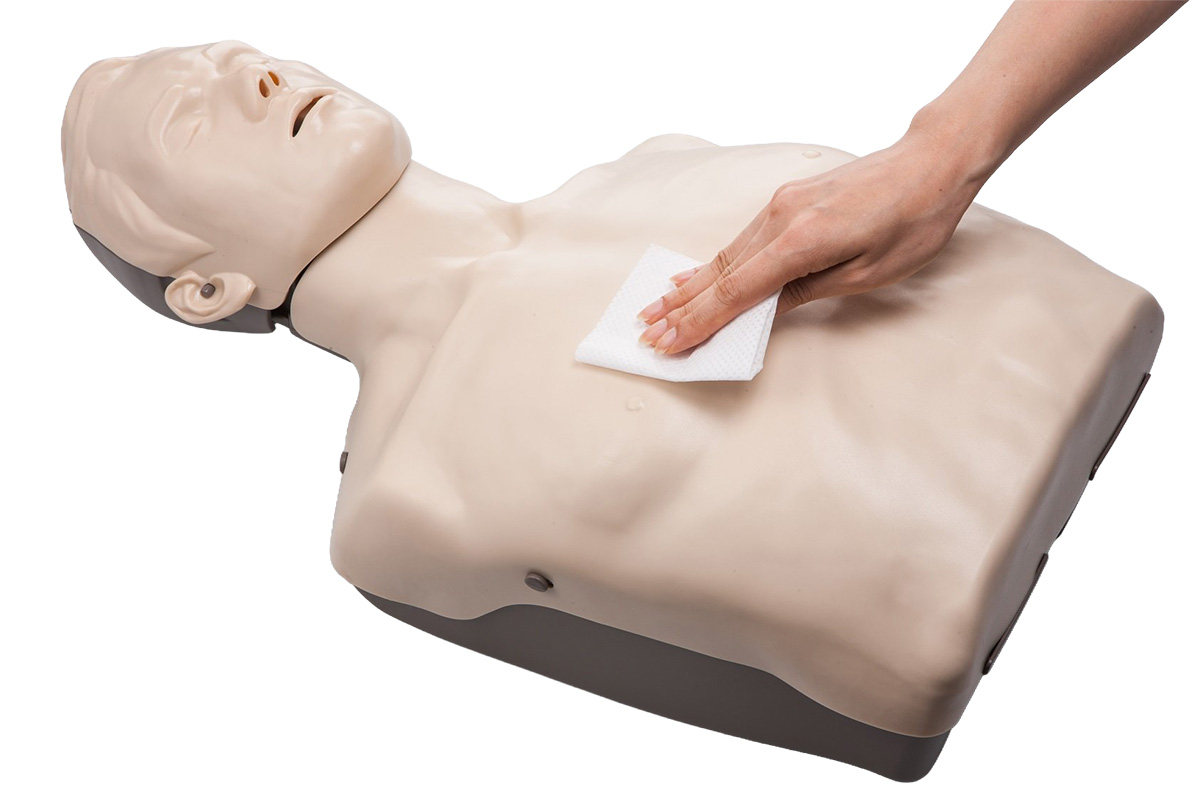 BRAYDEN™ Pro CPR Reanimationspuppe datenbasiertes Feedbacksystem | Farbe: Rote LED´s