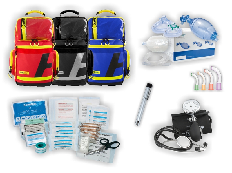 MeierMed Notfallrucksack Large | Füllung Sanitätsdienst L | AEROtex®-Dura