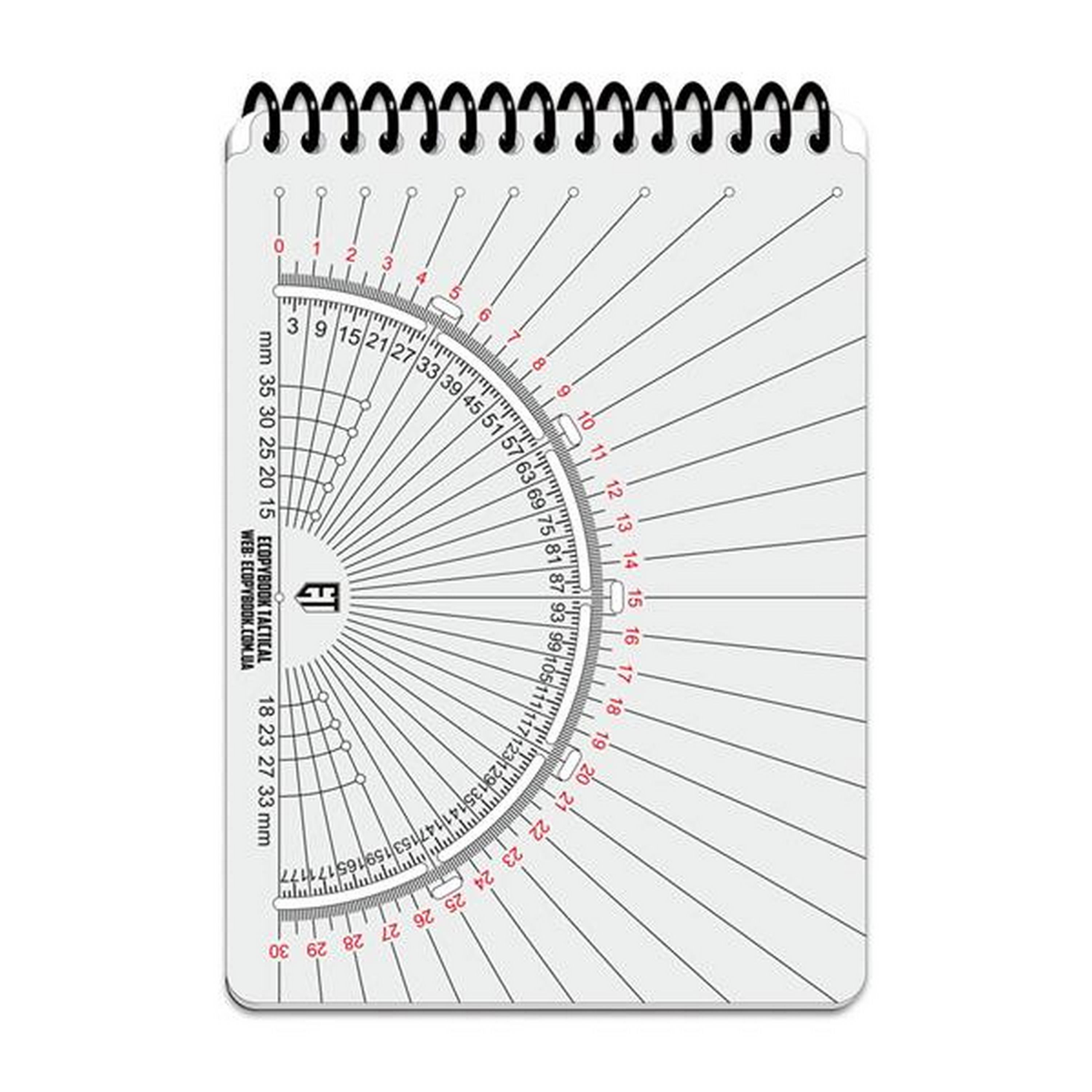Ecopybook® Wasserdichtes Notizbuch / Tactical All Weather Notebook | Fireteam-Squad A6