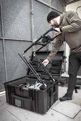 SIMAD BOX PFC-RAVEN 1 mobiler medizinischer Transportkoffer