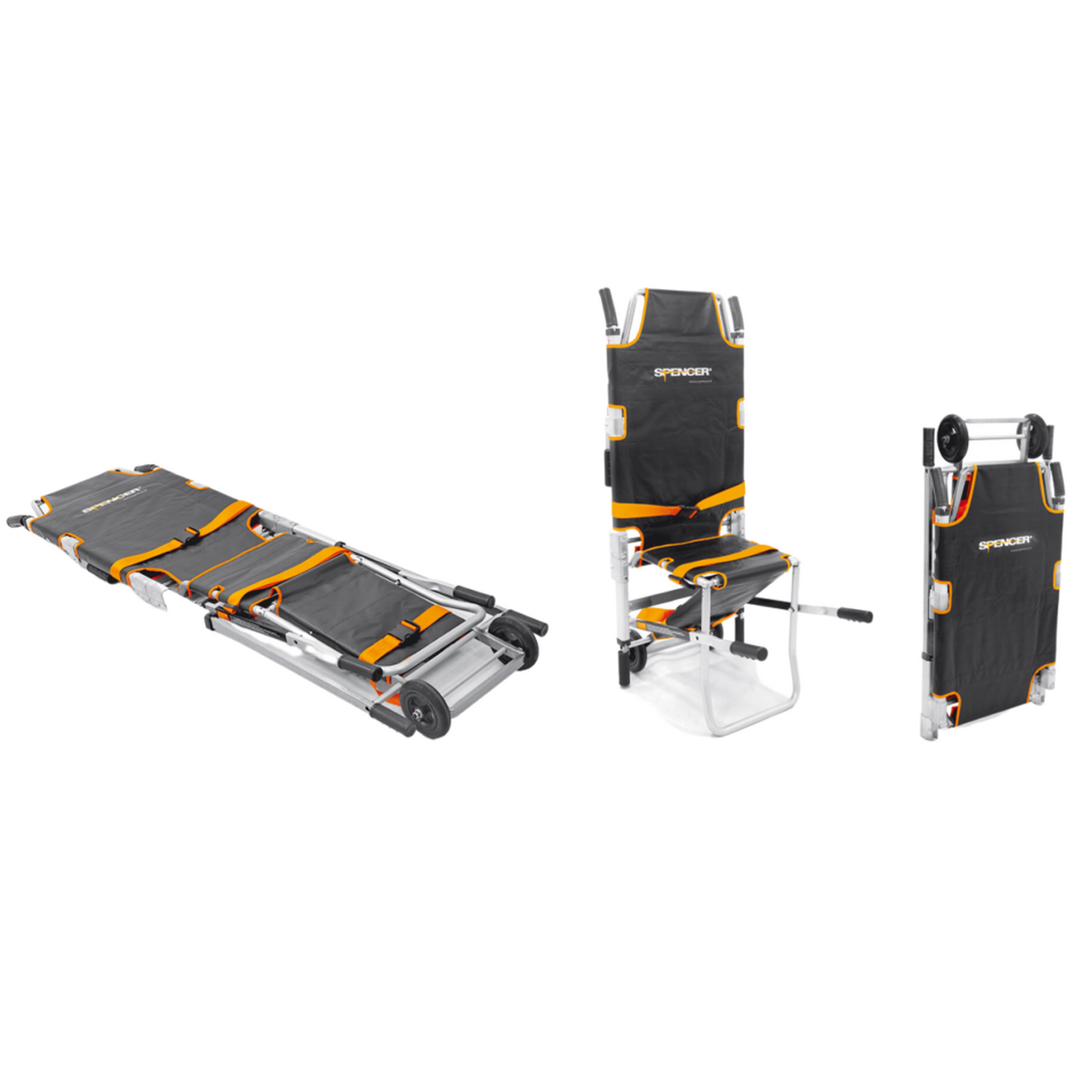SPENCER® 520 Stretcher-Stuhl / Krankentrage und Transportstuhl