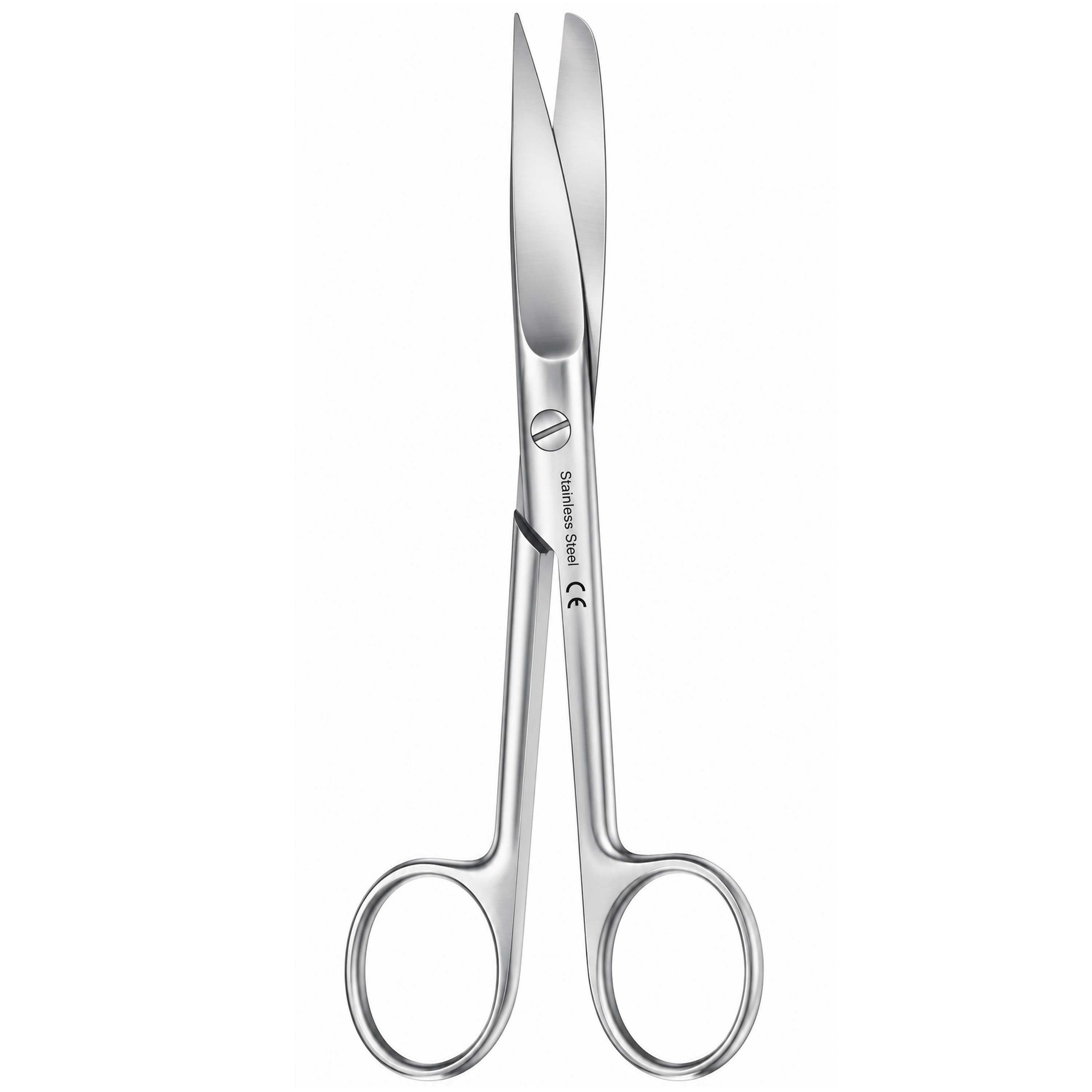 Yellow's® Chirurgische Schere gebogen | spitz / stumpf | Länge: 145 mm