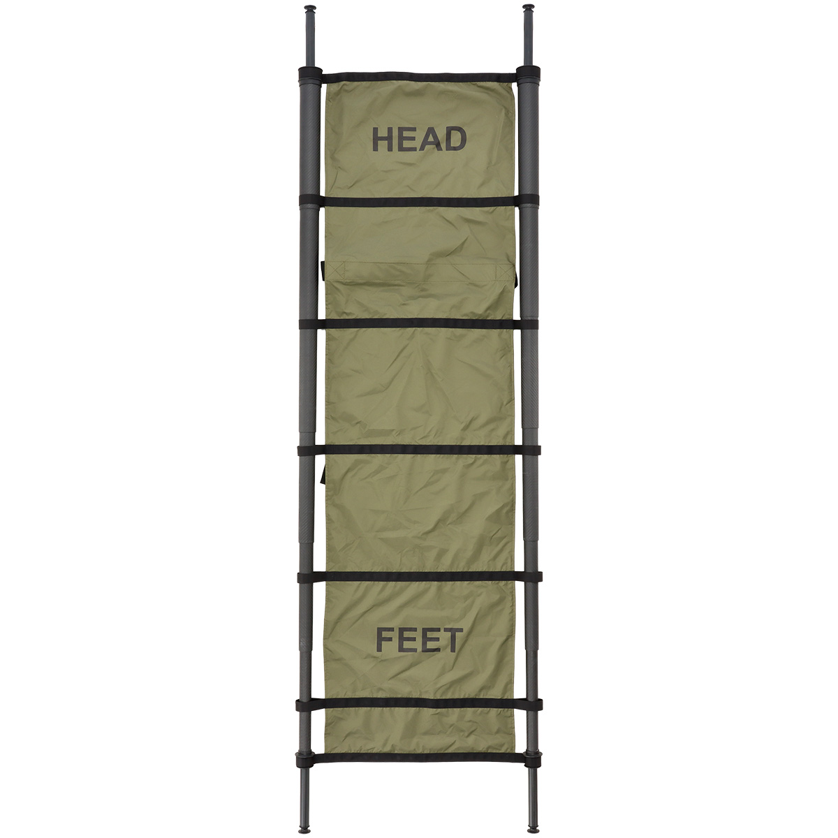 Mediwear EVA23S Tactical Evacuation Litter / Teleskopierbare Evakuierungstrage | Material: Carbonfaser | Farbe: Oliv