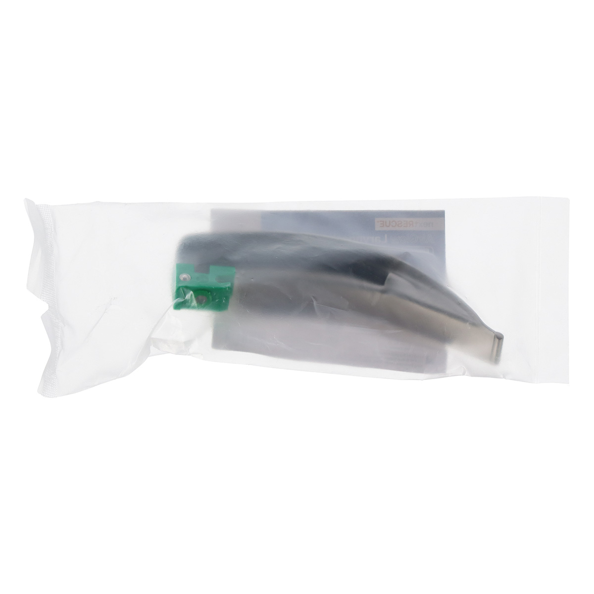 nextRESCUE® AirGlow Laryngoskop Spatel F.O. Semi Metall | Einweg | Macintosh | Größe 3