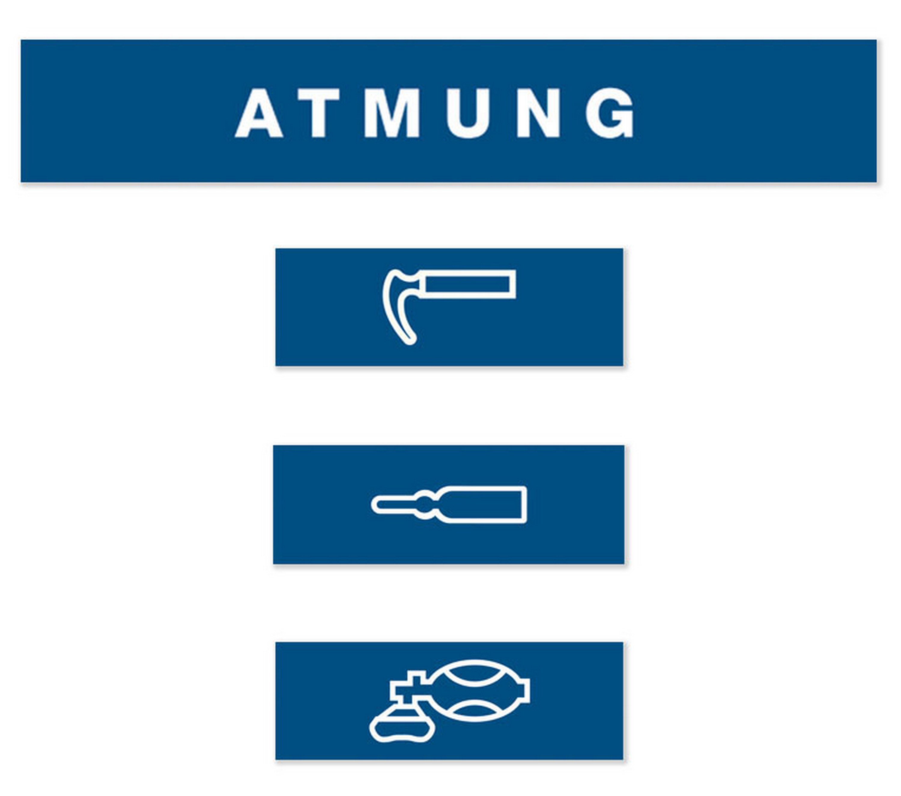 Weinmann Kofferaufkleber Set | Ausführung: Atmung
