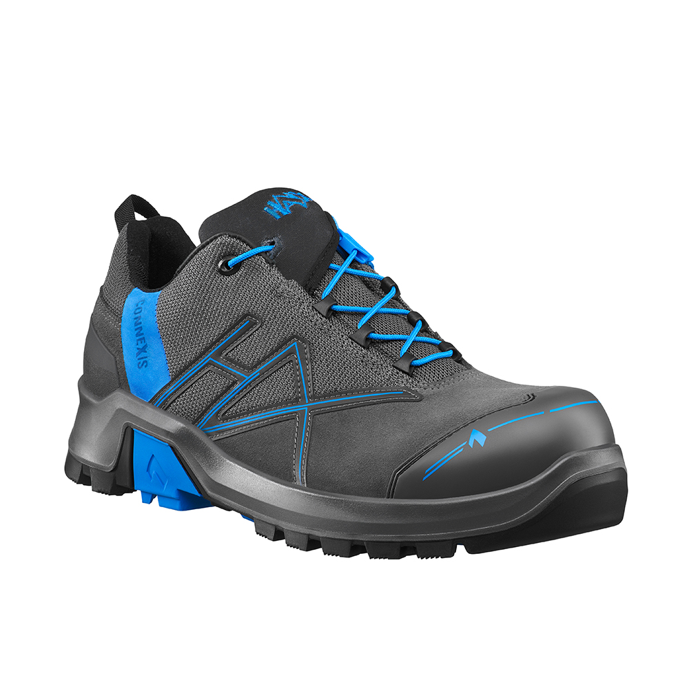 HAIX® CONNEXIS® Safety+ GTX LOW Arbeitsschuh | Farbe: Grey / Blue | Größe: 39 / UK 6.0
