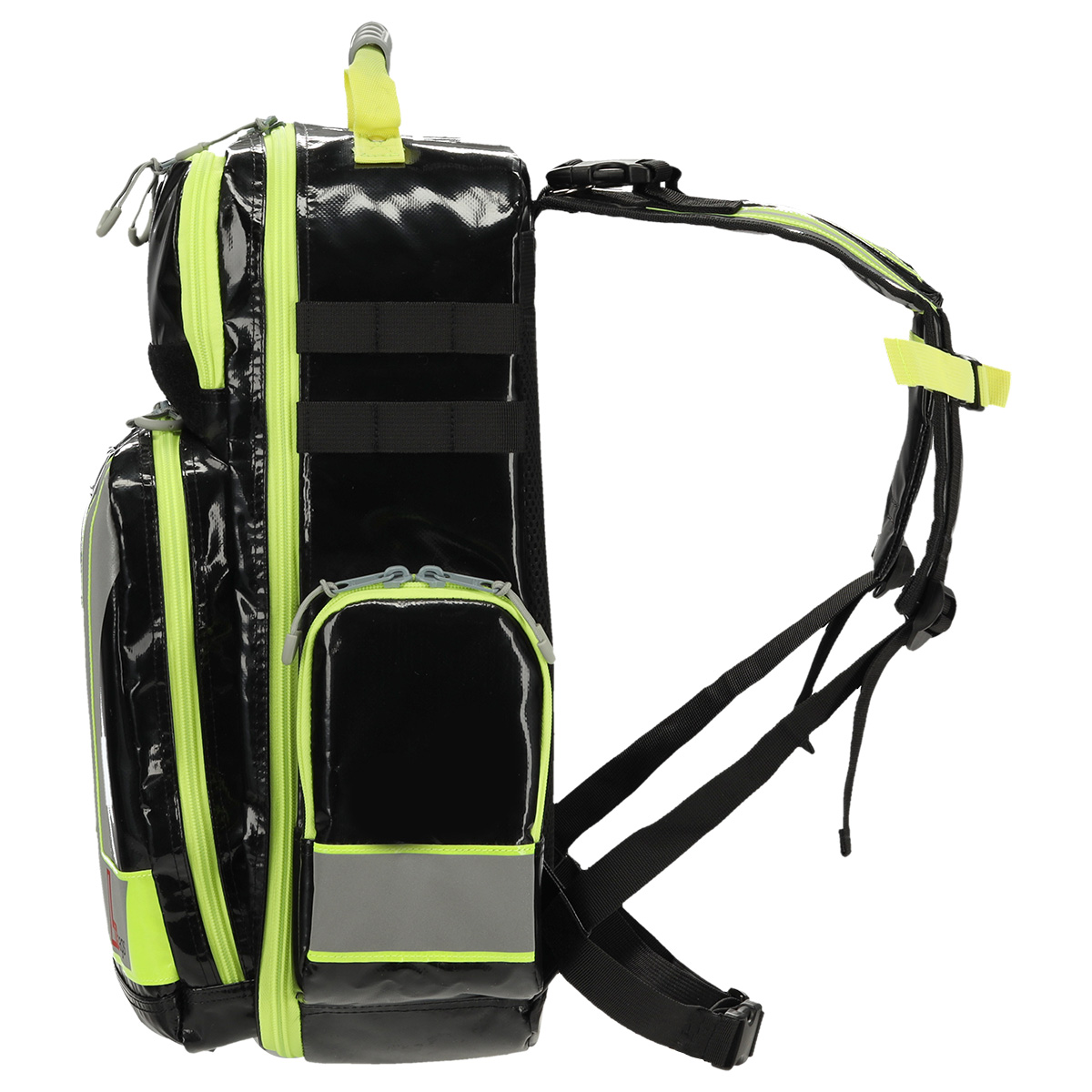 LifeBags® Notfallrucksack Large aus BagsTEX-Plane | Farbe: Schwarz