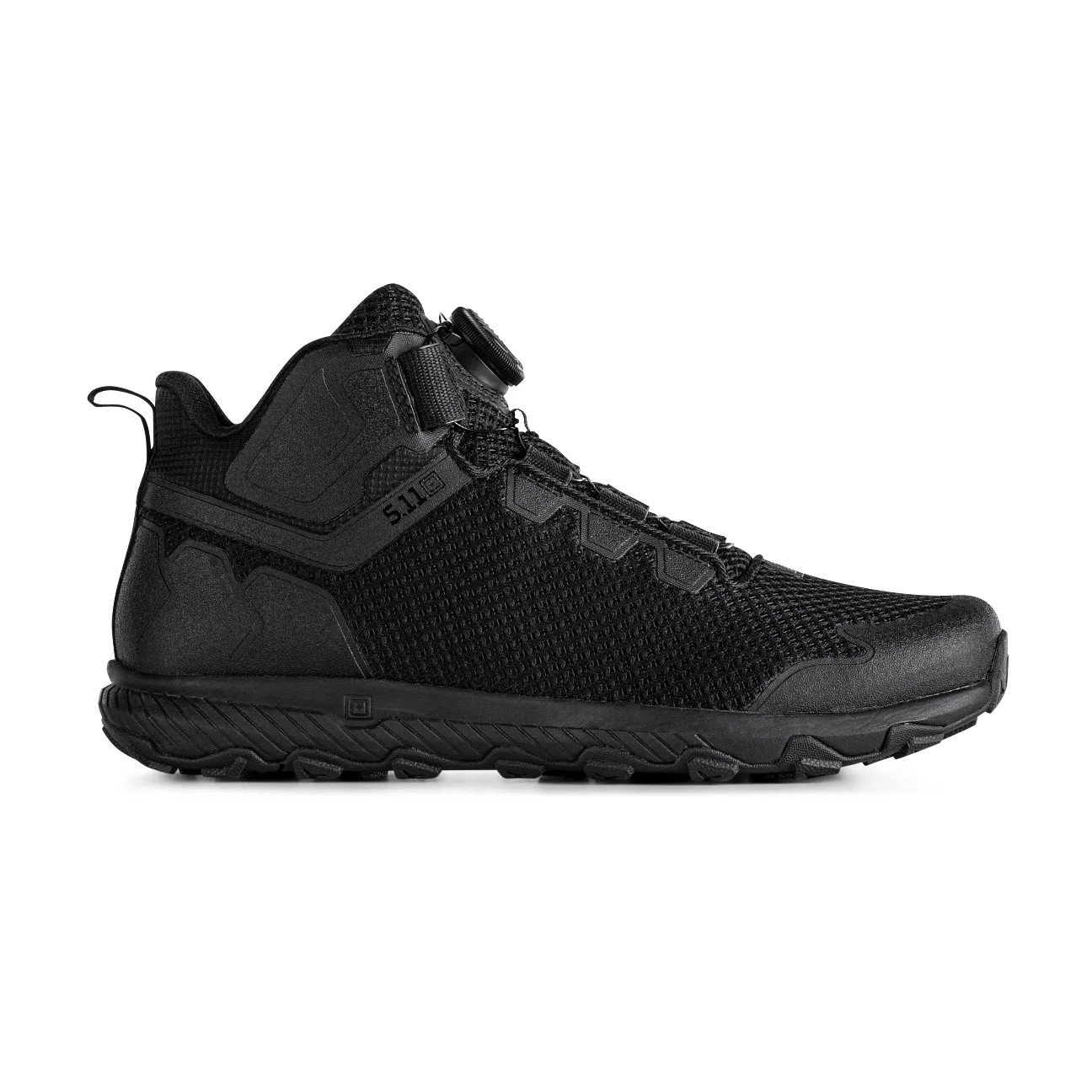 5.11 Tactical A/T™ BOA® Lite Mid Stiefel Arbeitsschuh | Farbe: Schwarz | Größe: EU 38.5 / US 6.0
