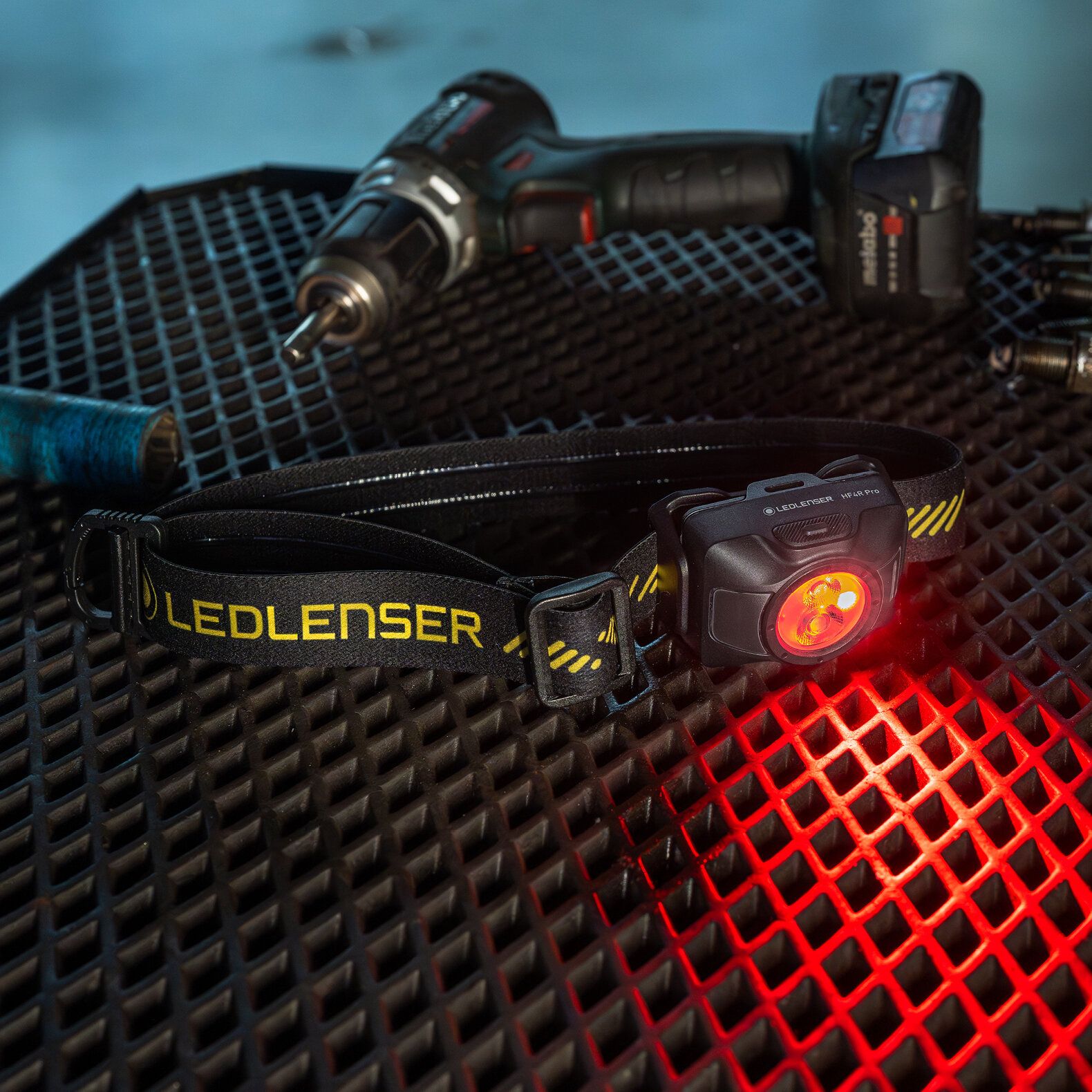 Ledlenser® HF4R Pro LED Stirnlampe | 650 Lumen | Farbe: Schwarz