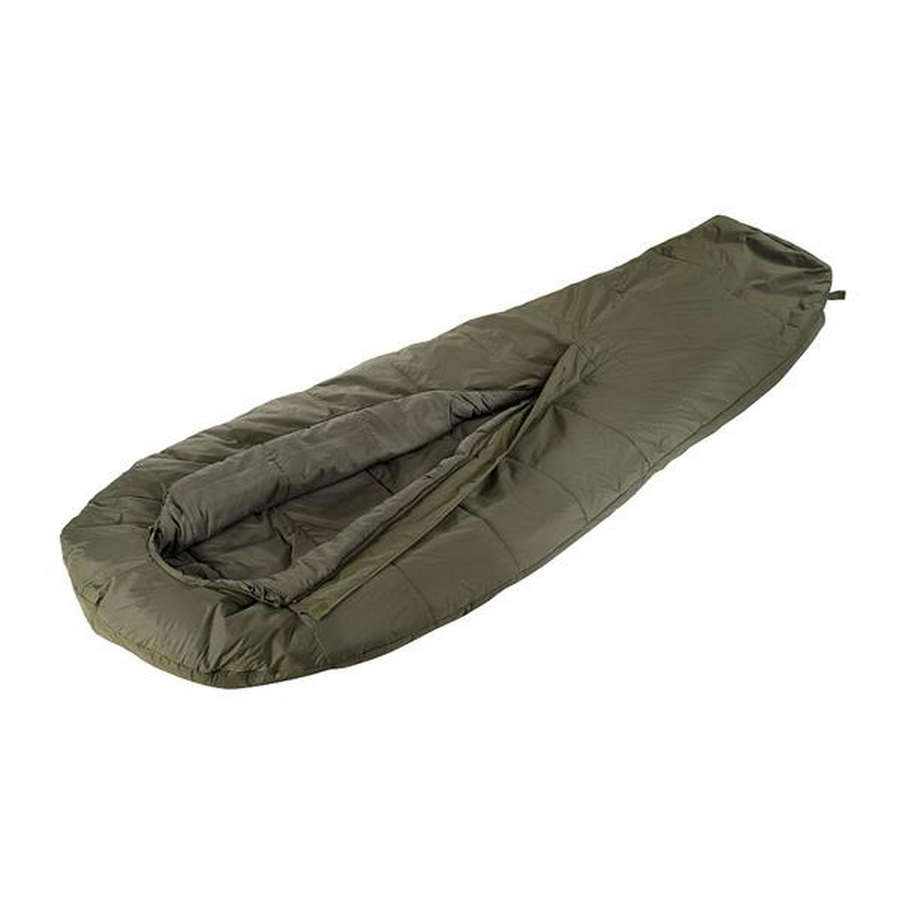 M-TAC® Mumienschlafsack mit Kapuze und Kompressionssack | Farbe: Oliv