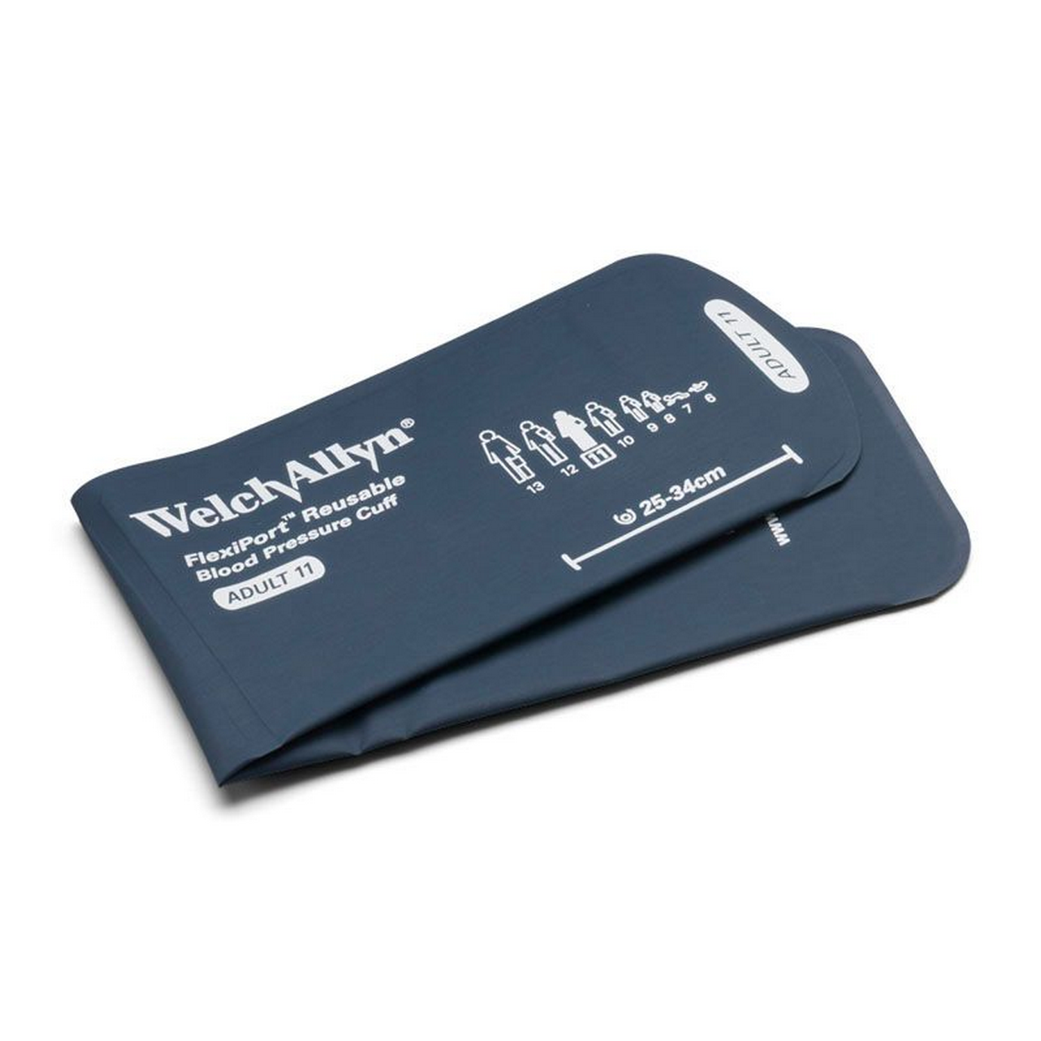WelchAllyn® FlexiPort® Mehrweg Manschette ohne Schlauch | Größe: 11 / Erwachsener