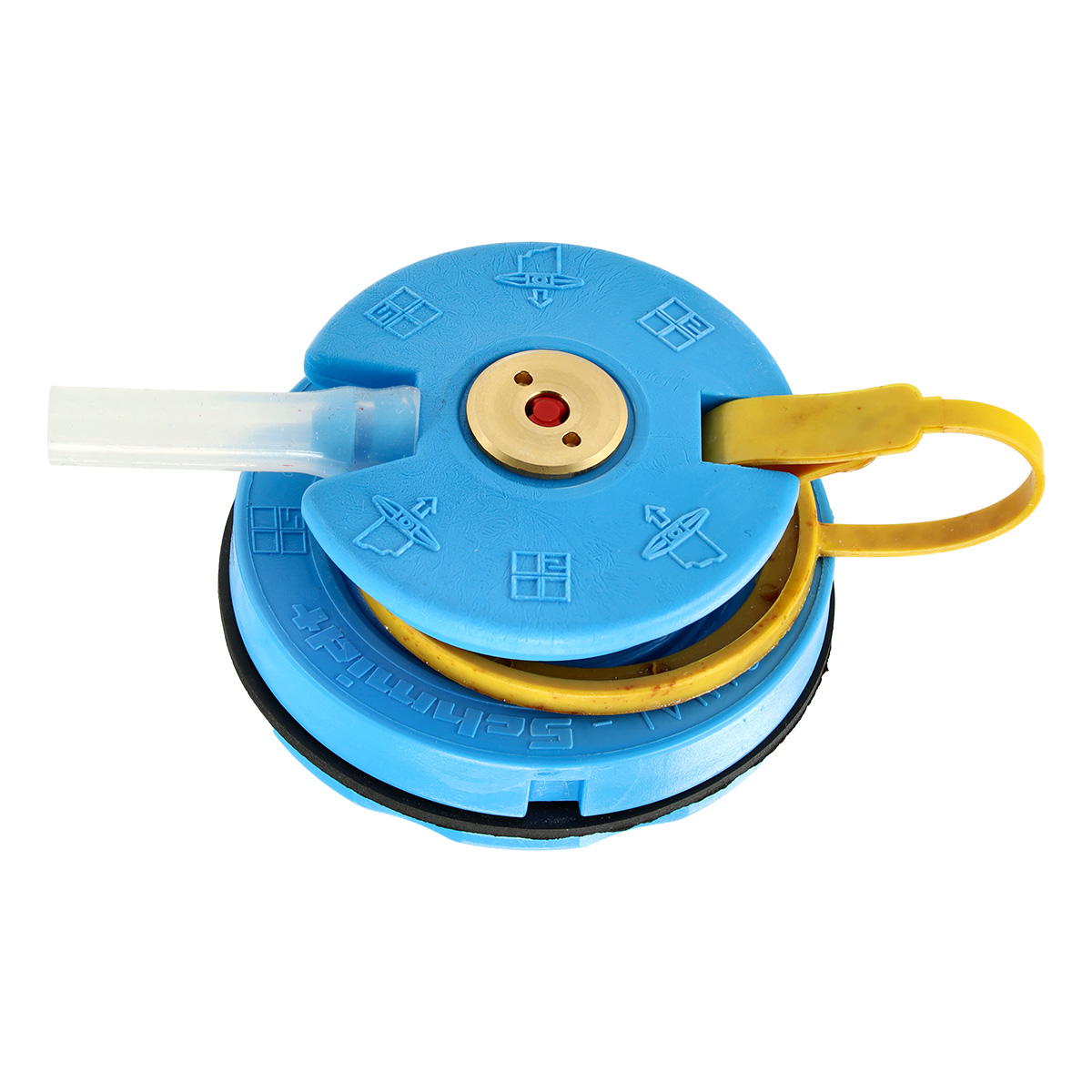 B.u.W.Schmidt® Ersatz-Steckventil mit Unterdruckbegrenzung | Farbe: Blau