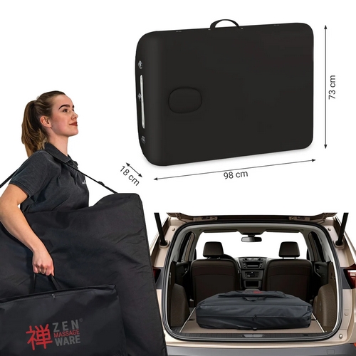 Massageliege Zen PhysioTop | höhenverstellbar | mit verstellbarer Rückenlehne