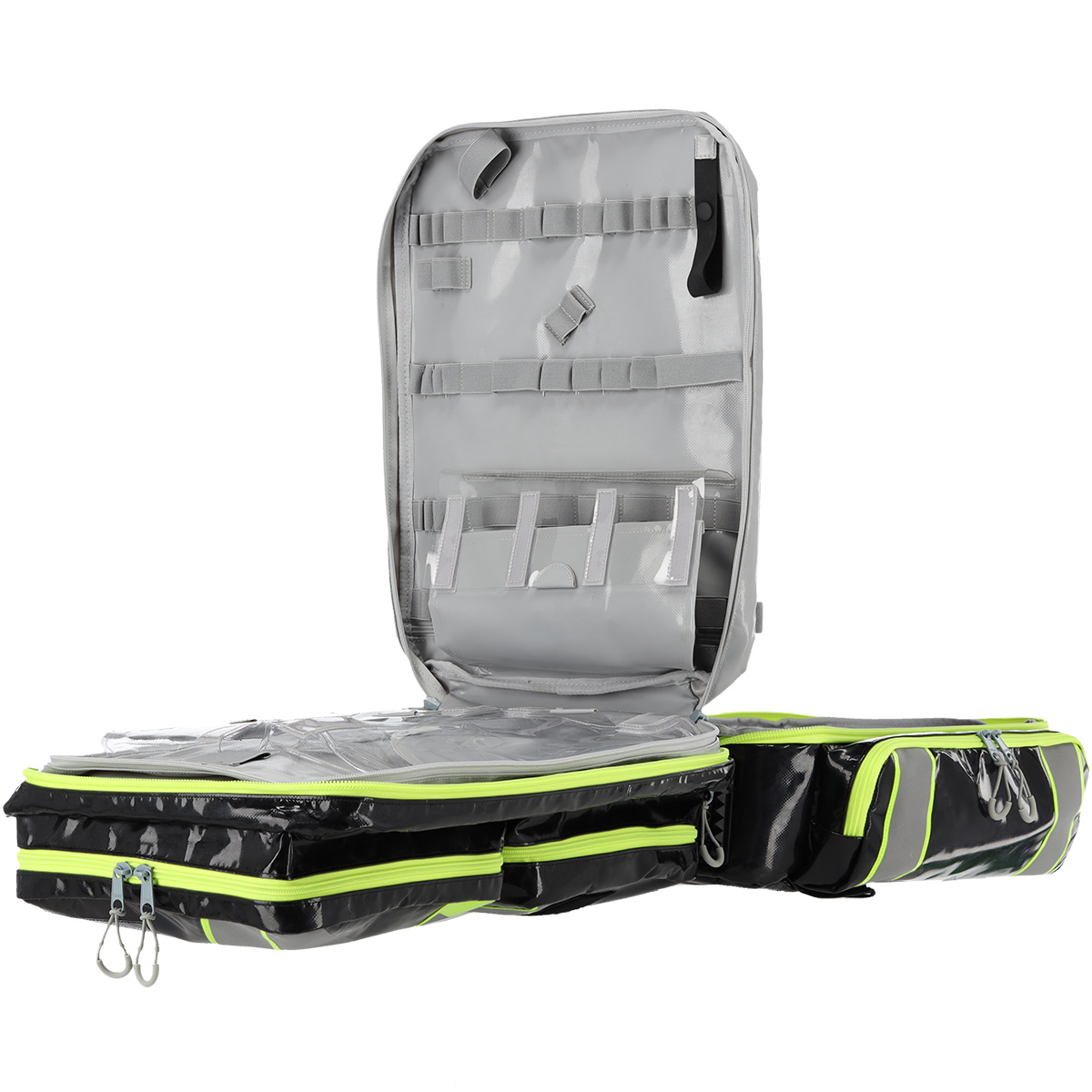 LifeBags® Notfallrucksack X-Large aus BagsTEX-Plane | Farbe: Schwarz