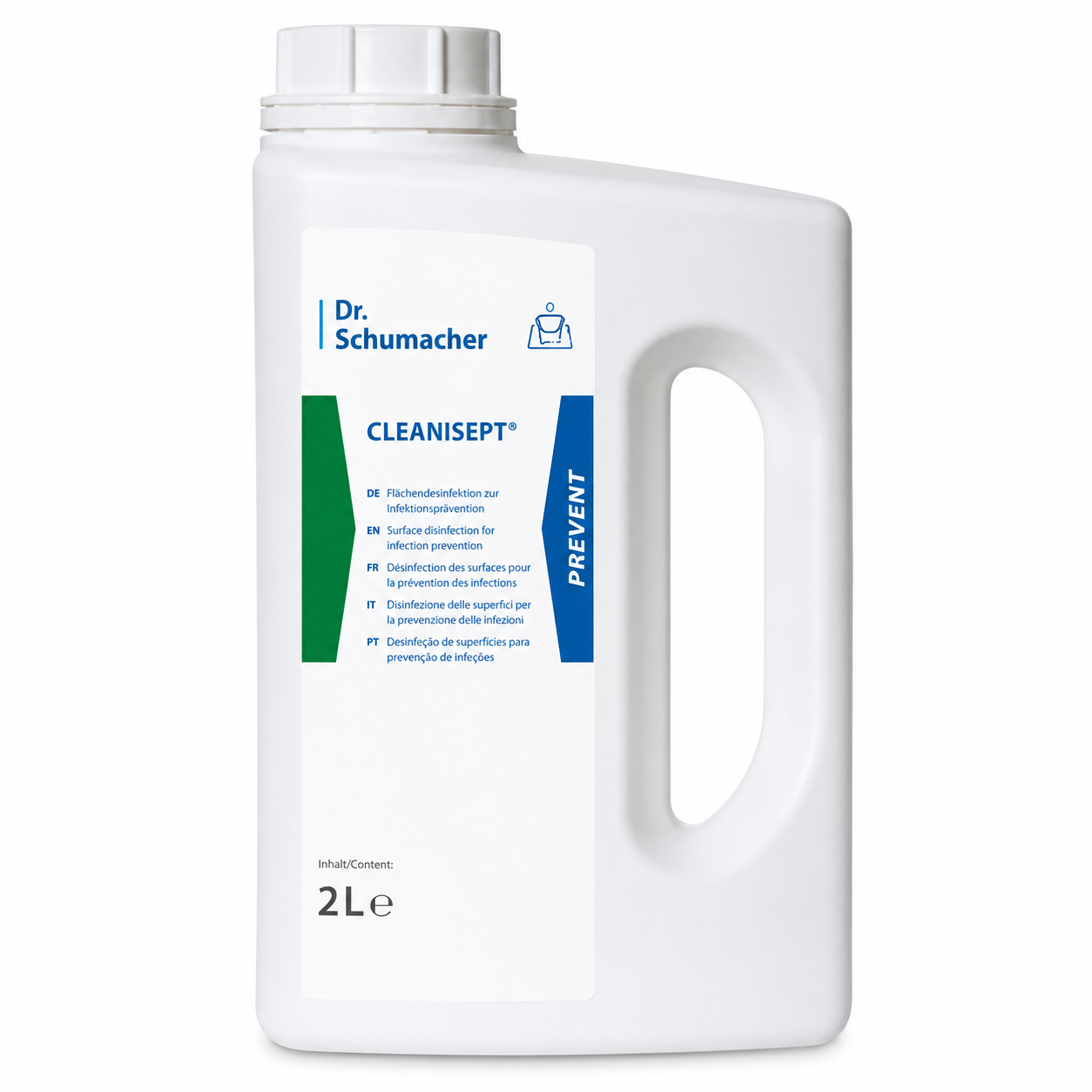 Dr. Schumacher CLEANISEPT® Flächendesinfektion | 2 Liter Flasche