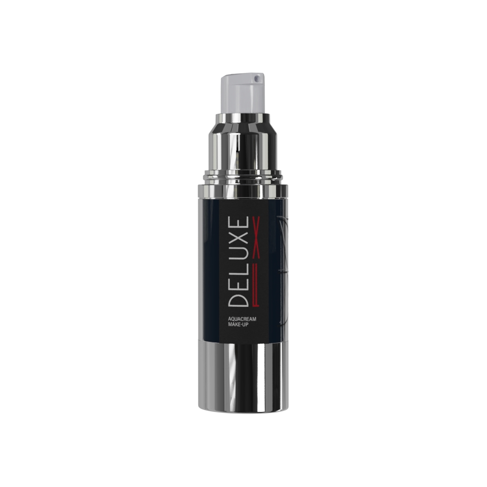  DELUXE-FX Schminke Aqua Cream Make-Up | Farbe: C02 / Schwarz
