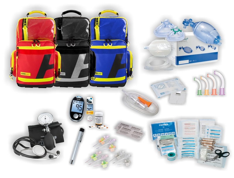 MEIERmed® Notfallrucksack Large | Füllung Sanitätsdienst XL | AEROtex®-Dura