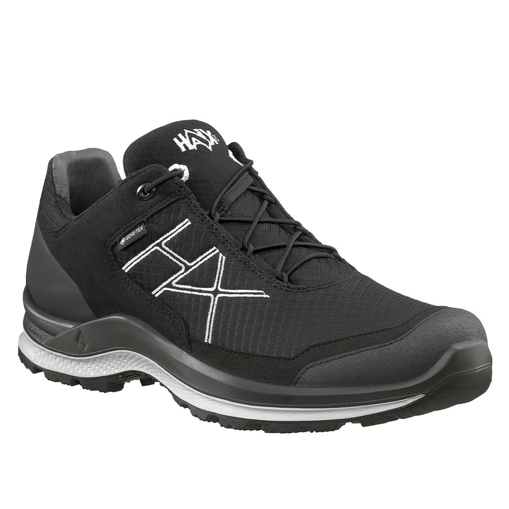 HAIX® Black Eagle® Adventure 3.0 GTX LOW Freizeitschuh | Farbe: Black / Silver | Größe: 40 / UK 6.5
