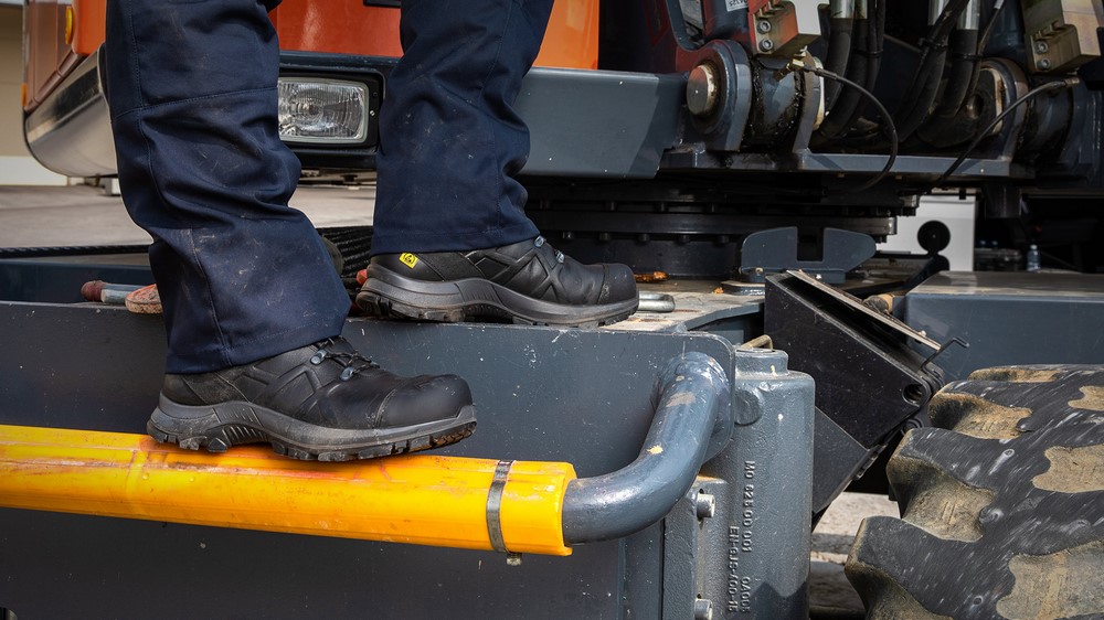 HAIX® Black Eagle® Safety 56 MID Einsatzschuh / Rettungsdienstschuh | Farbe: Black | Größe: 41 / UK 7.0