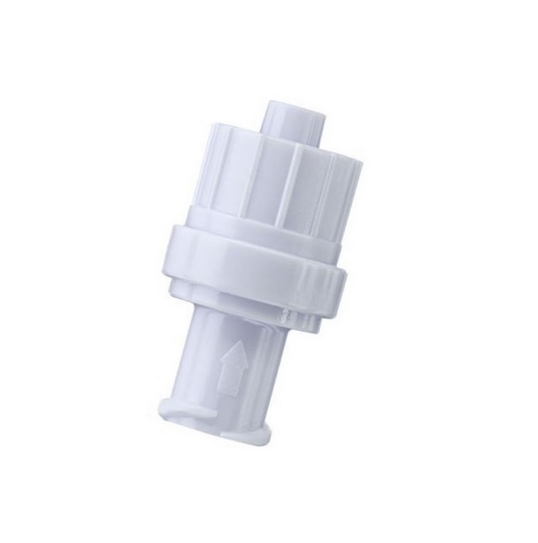 Fresenius Rückschlagventil / Rückflusssperre ohne Schutzkappe | Farbe: Weiß