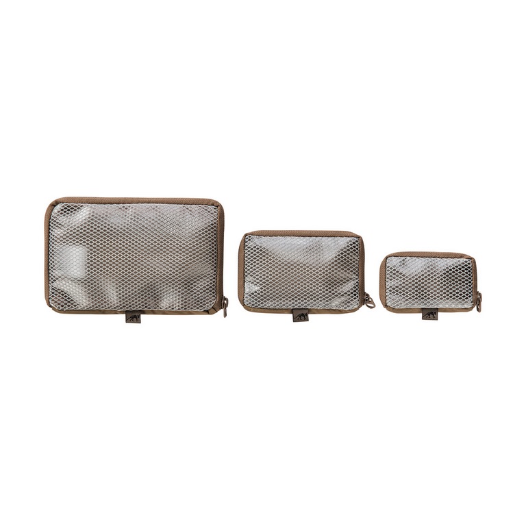 Tasmanian Tiger® Zubehörtaschen TT Mesh Pouch VL Set | Farbe: Coyote-Brown