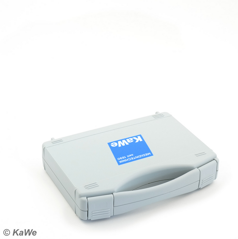 KaWe® Laryngoskop-Set Economy Warmlicht mit 3 MacIntosh Spatel | Erwachsene